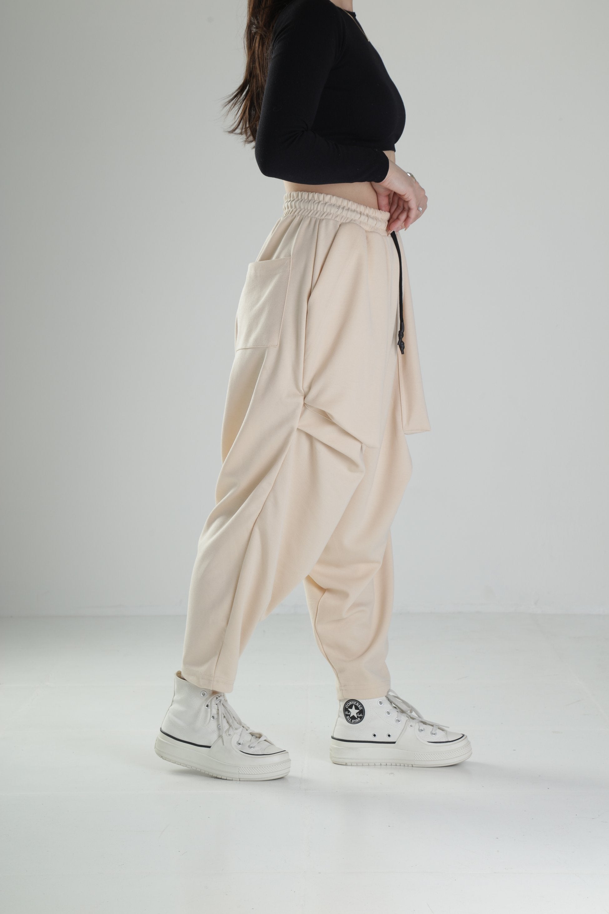 Bej Avangard Şalvar COC1894