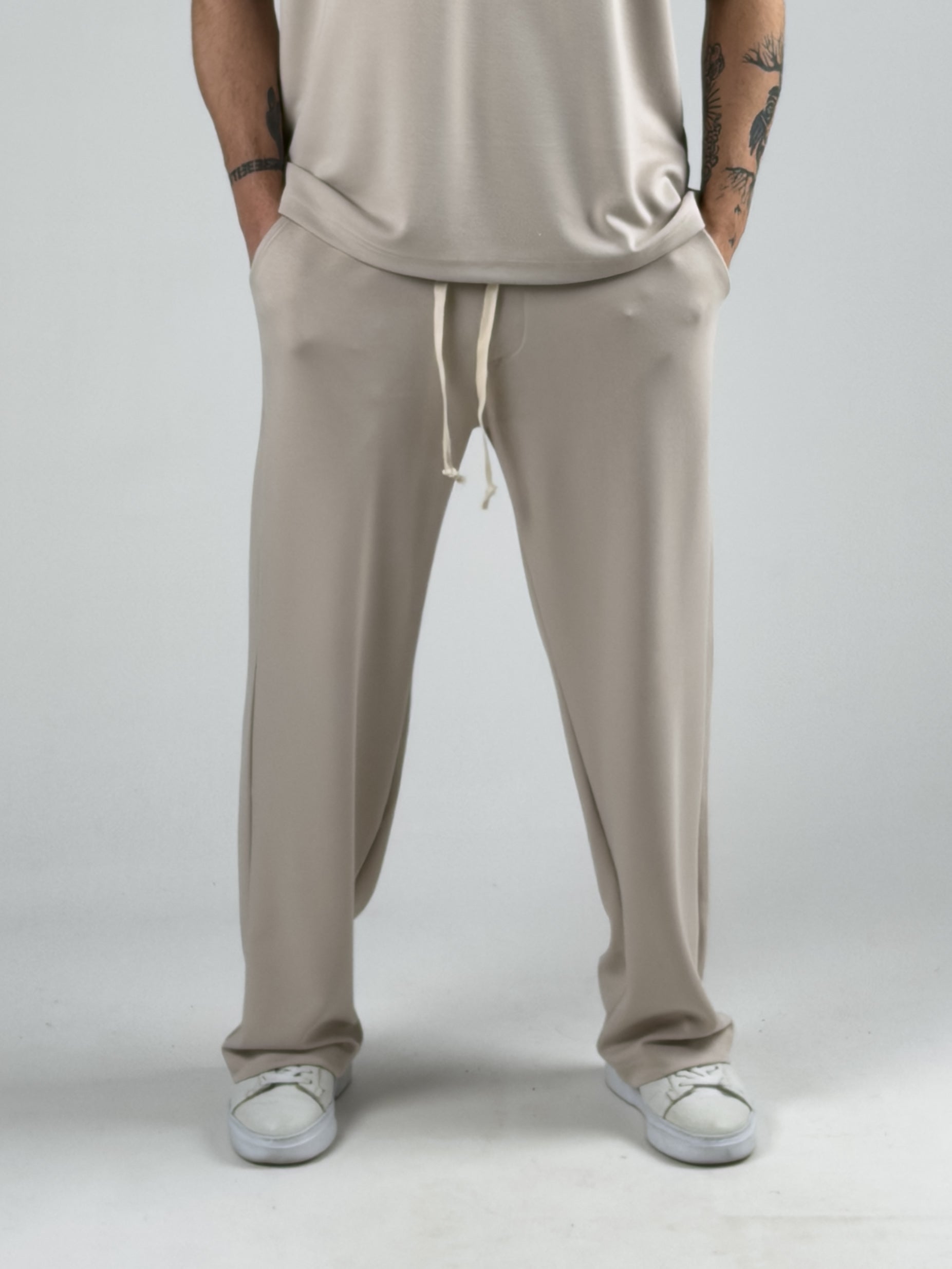 Bej Erkek Baggy Pantolon COC3013-1