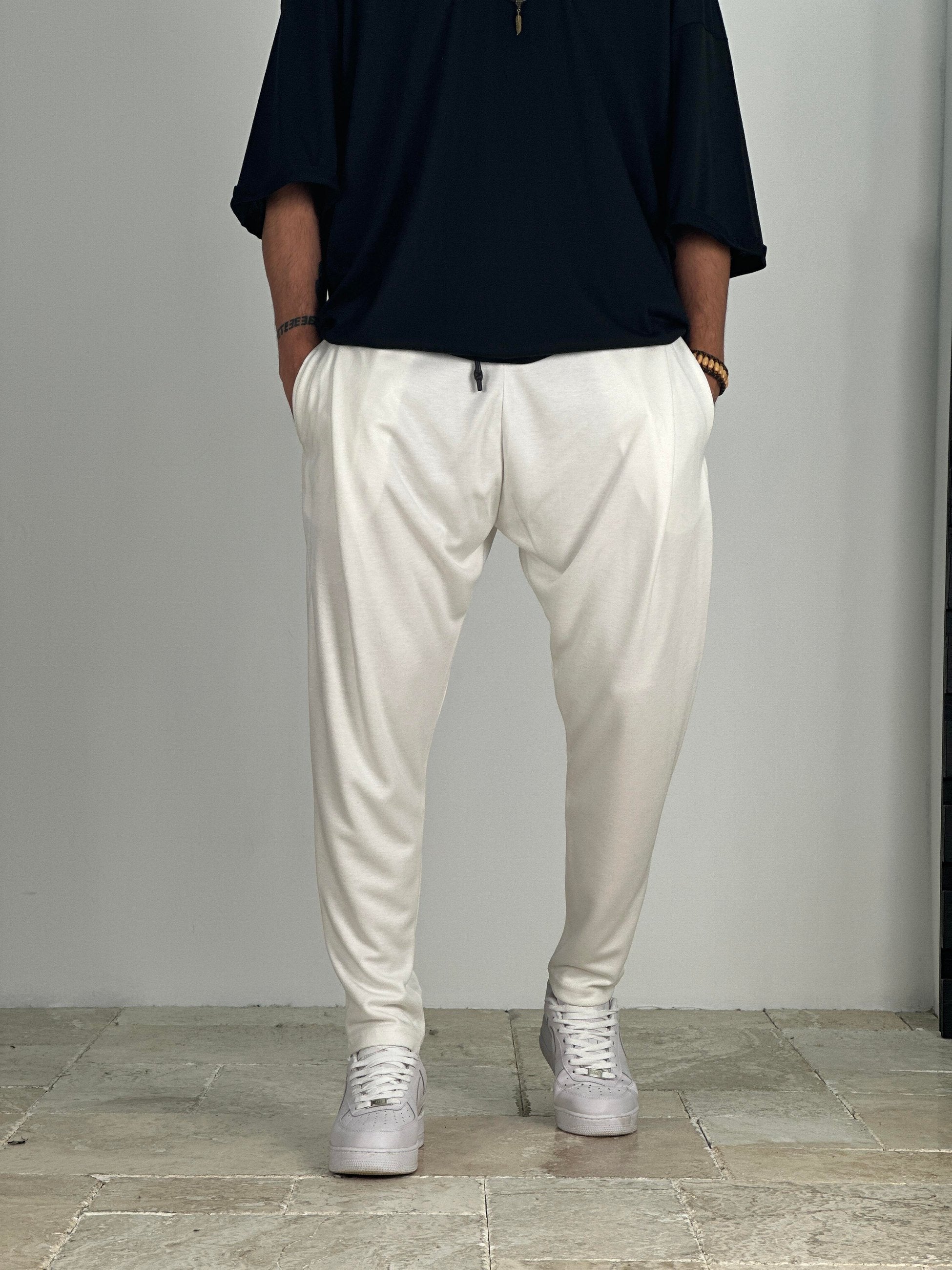 Beyaz Havuç Pantolon COC2436