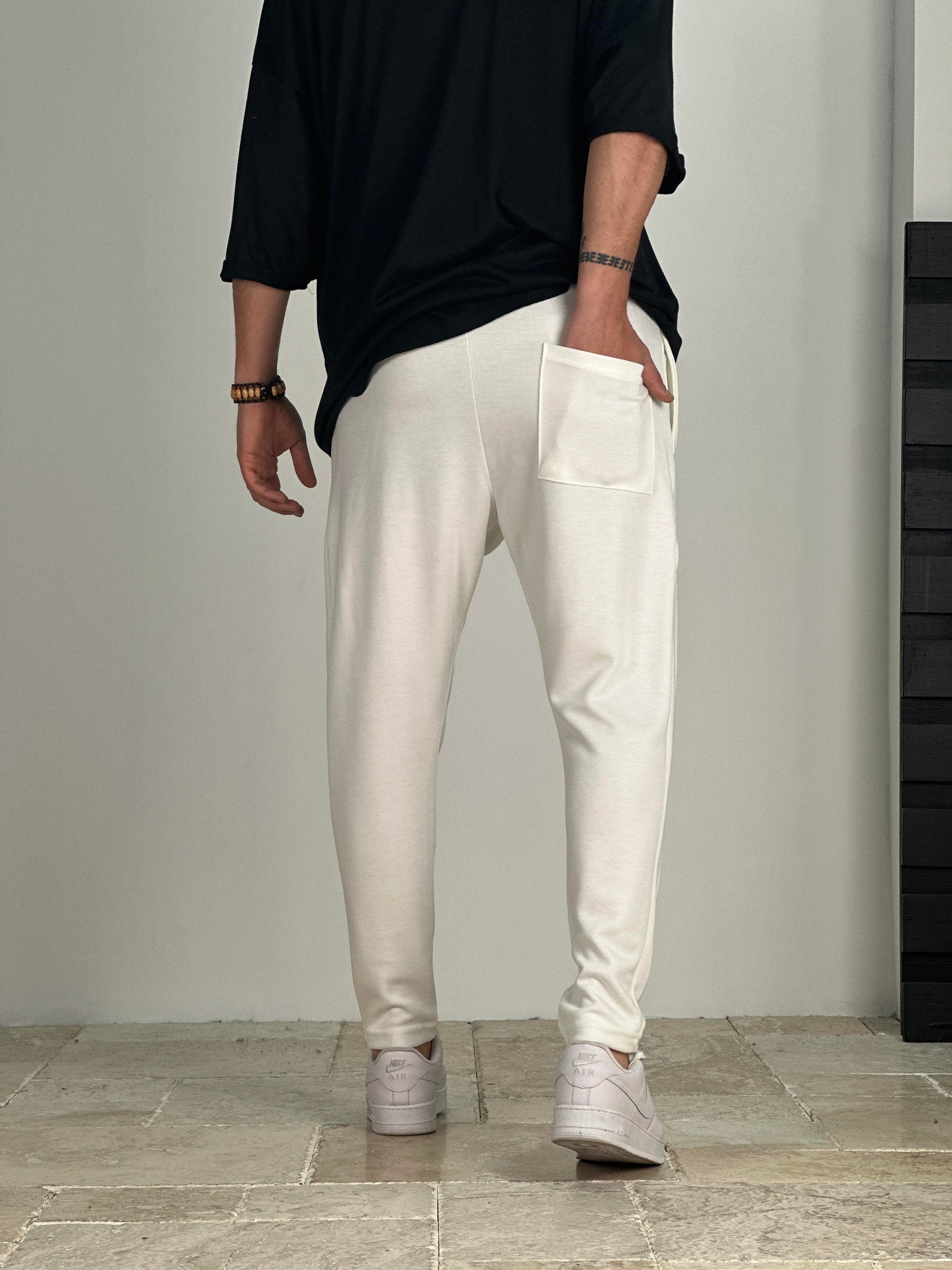 Beyaz Havuç Pantolon COC2436