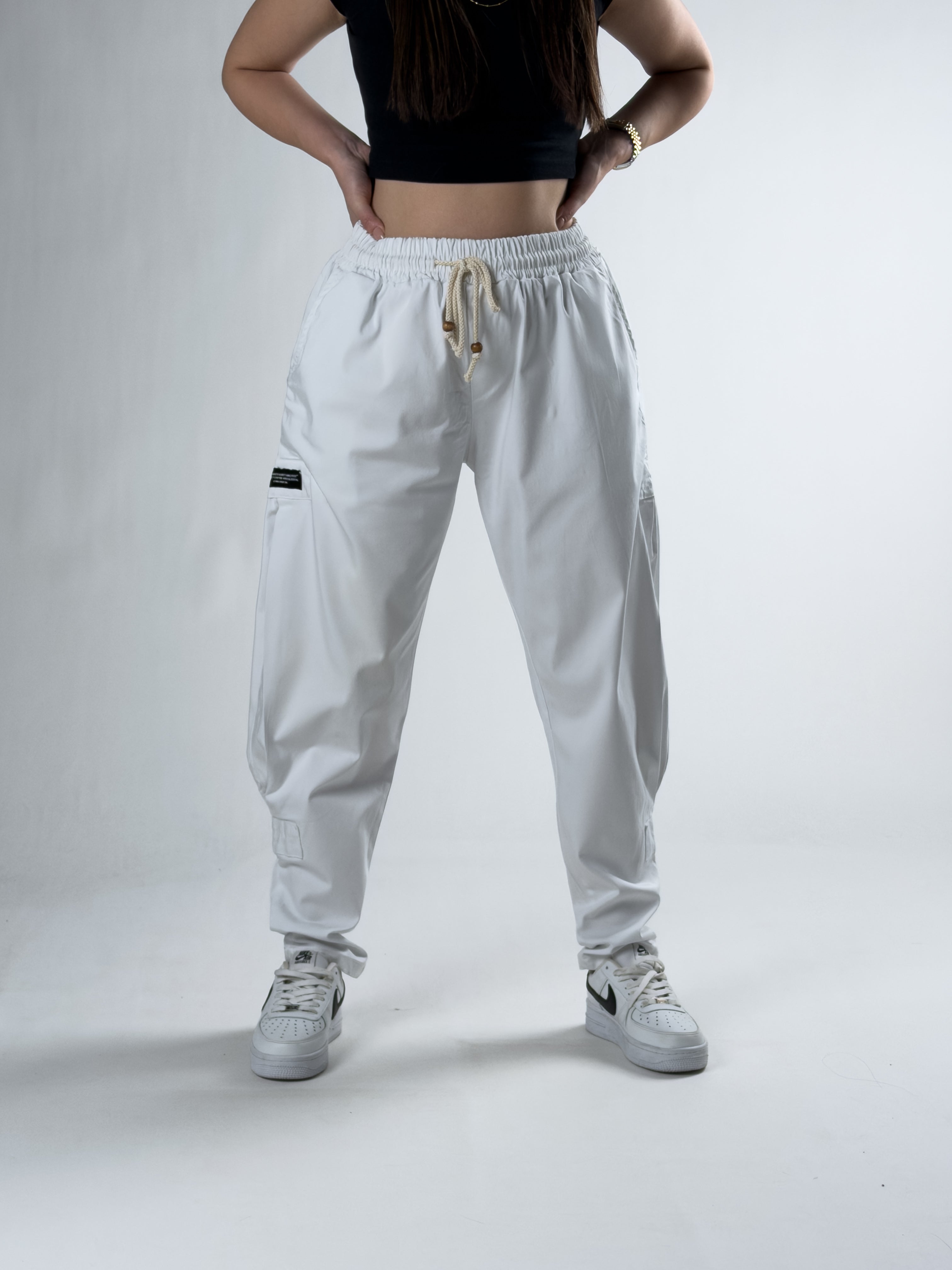 Beyaz Kadın Hazer Pantolon COC2828