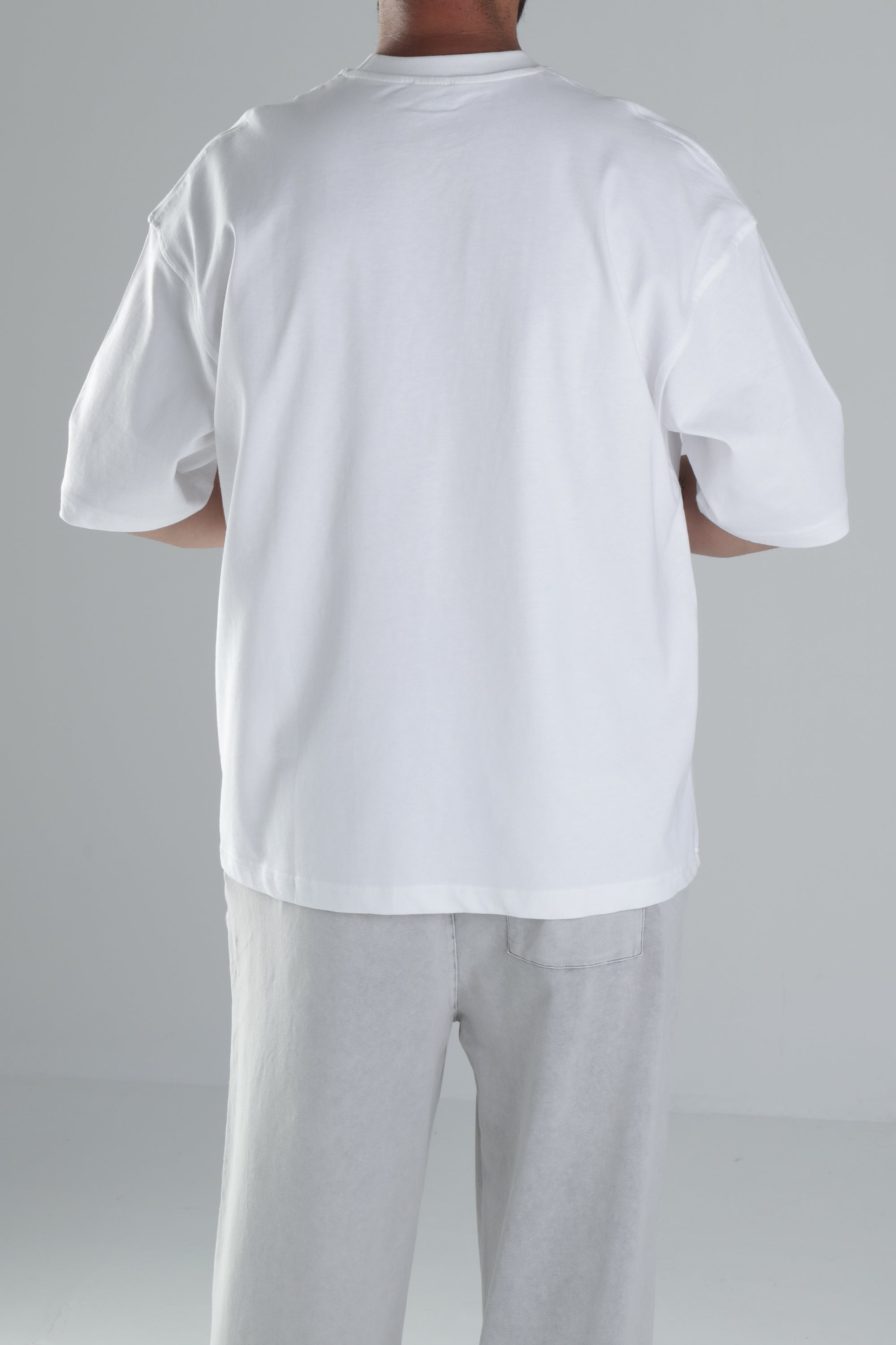 Beyaz Oversize T-Shirt COC1482