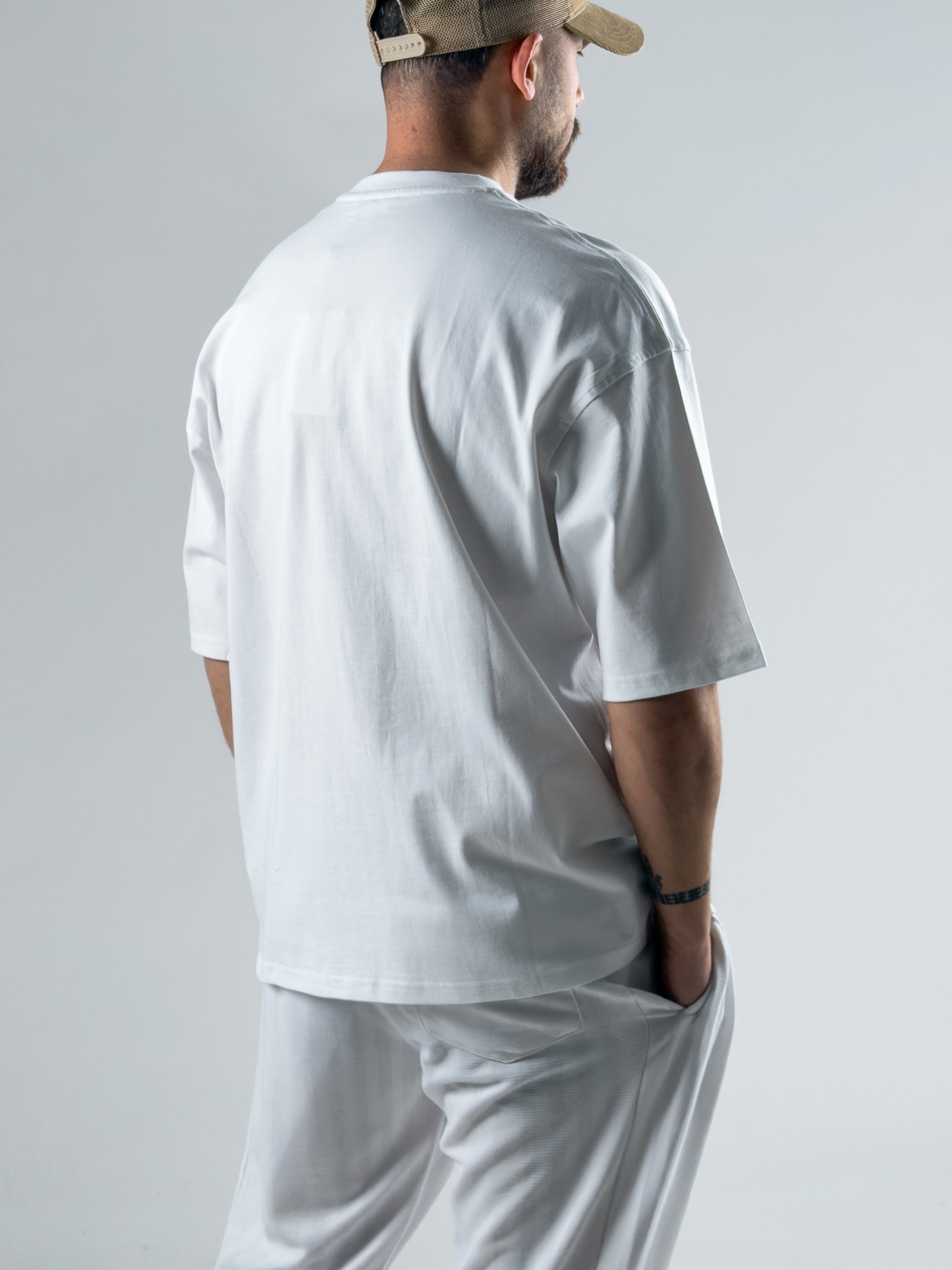 Beyaz Preach Erkek T-Shirt COC2996