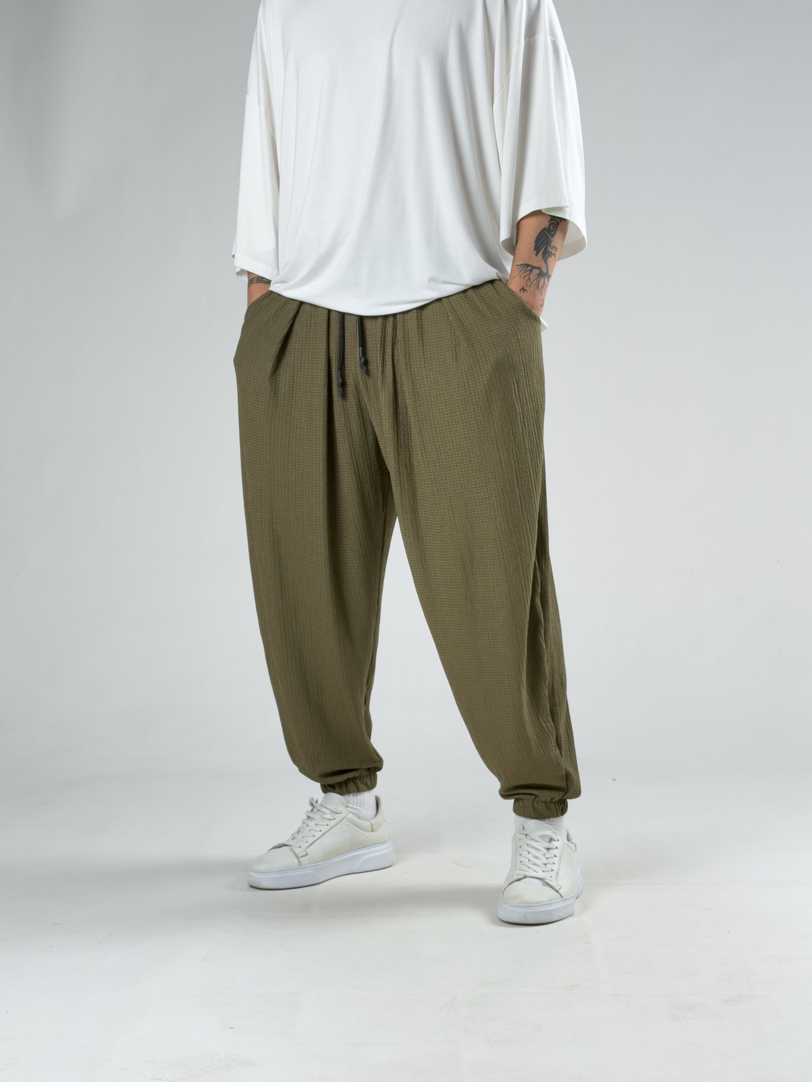 Bürümcük Haki Erkek Jogger Pantolon COC3178
