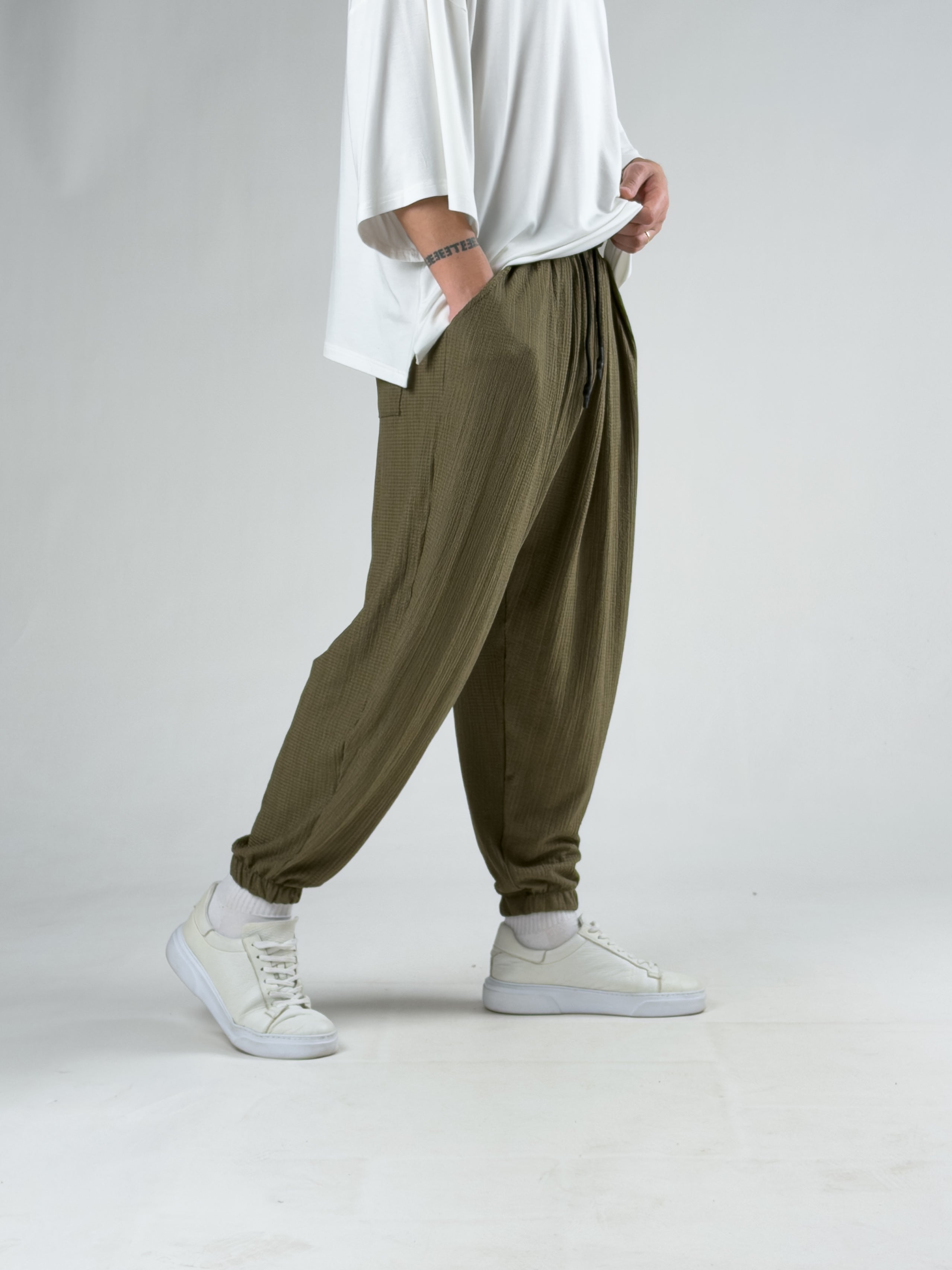 Bürümcük Haki Erkek Jogger Pantolon COC3178