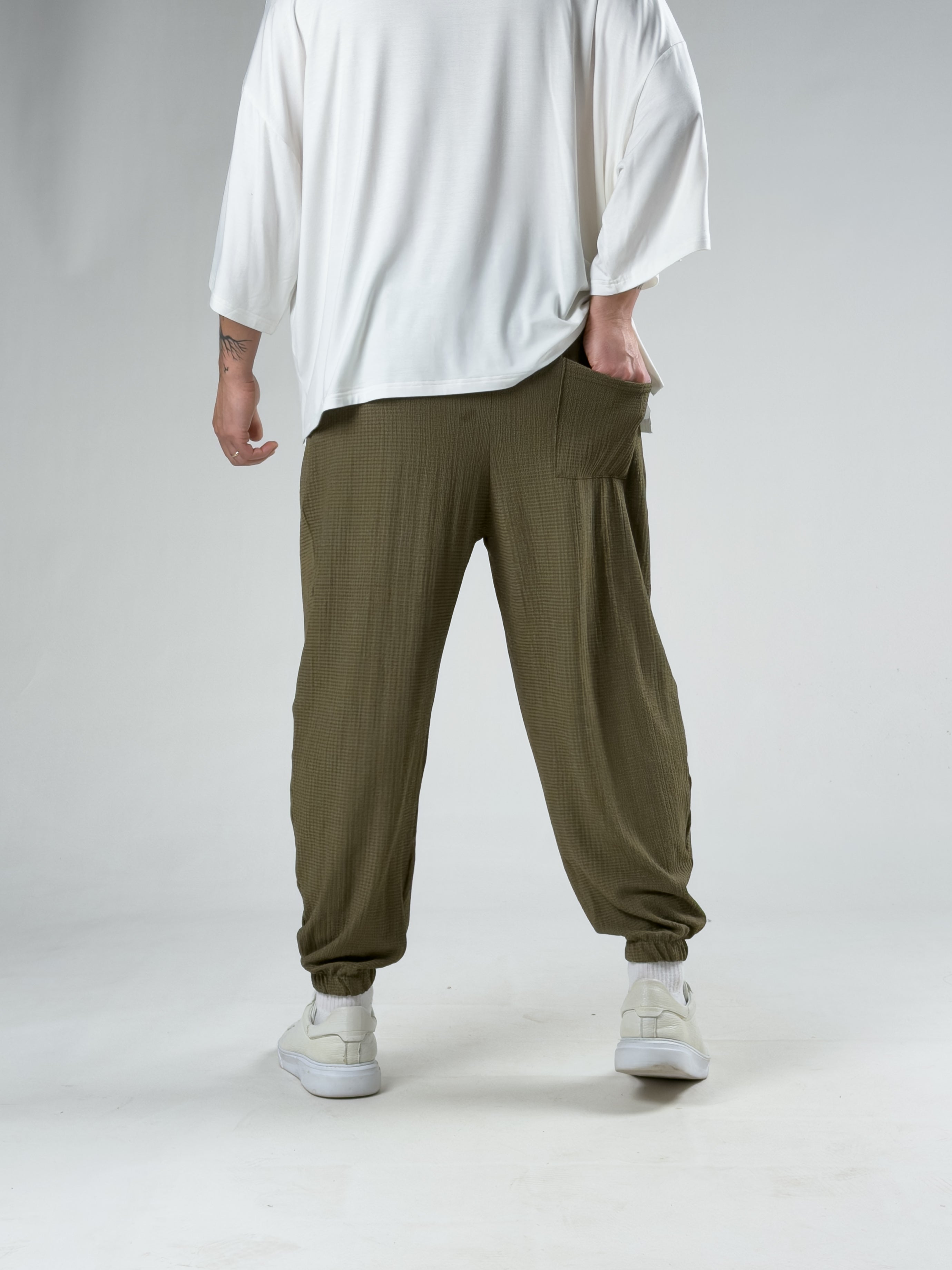 Bürümcük Haki Erkek Jogger Pantolon COC3178