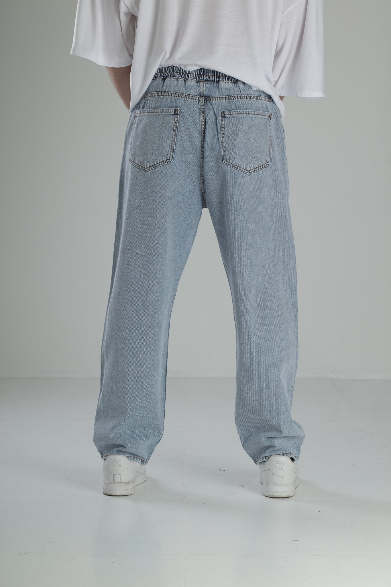 Buz Mavisi Kot Baggy Pantolon COC2473