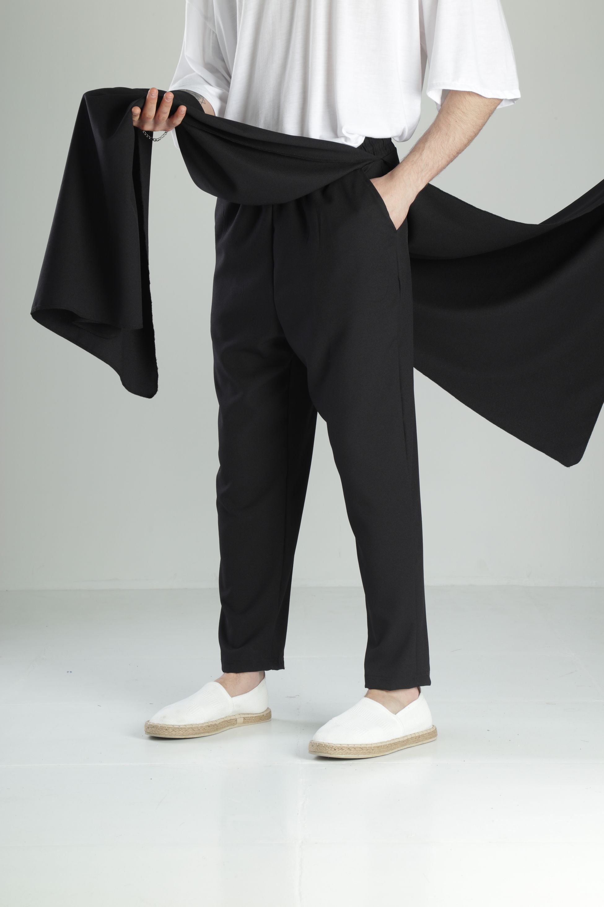 Çift Yönlü Samurai Baget Pantolon COC2345