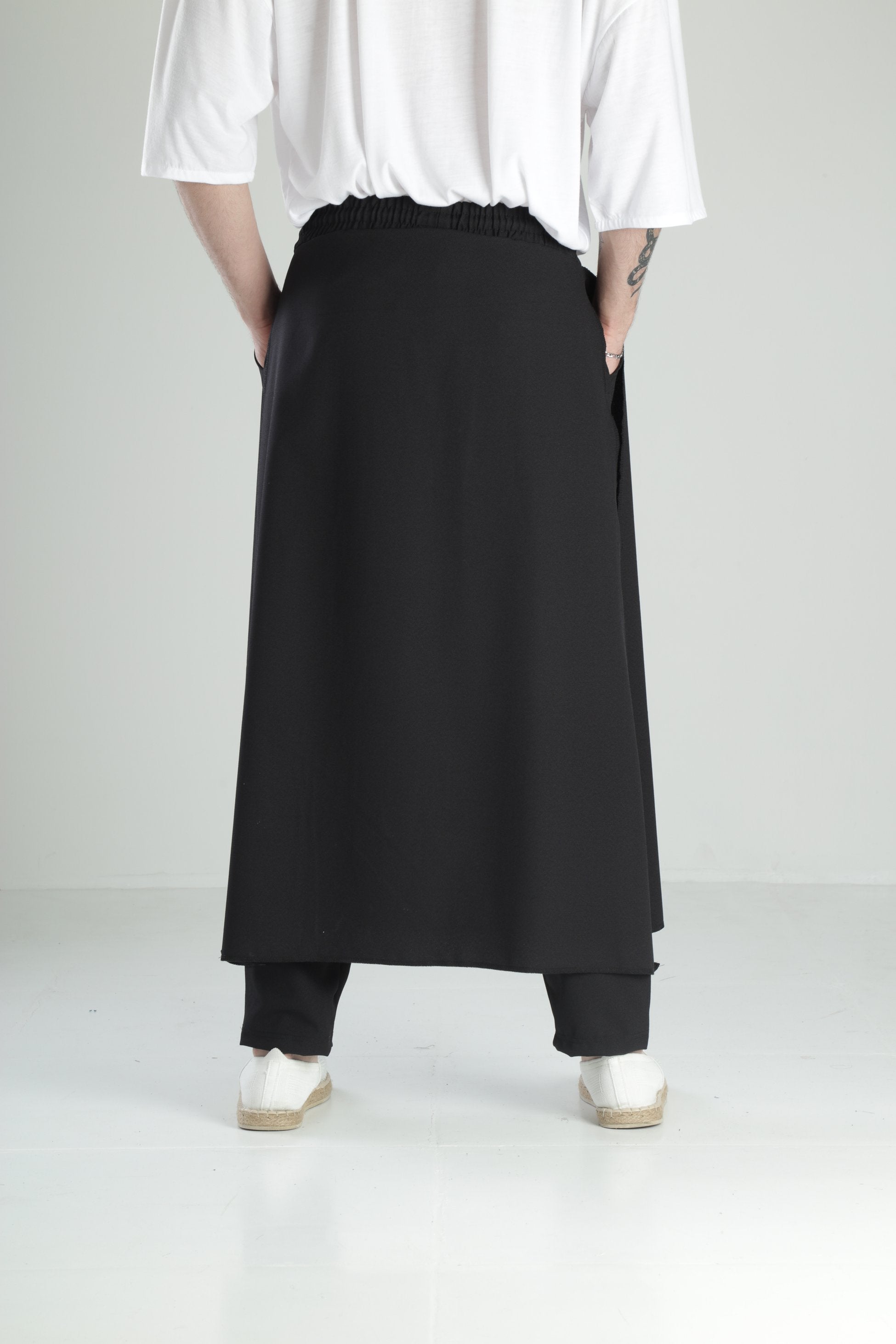 Çift Yönlü Samurai Baget Pantolon COC2345