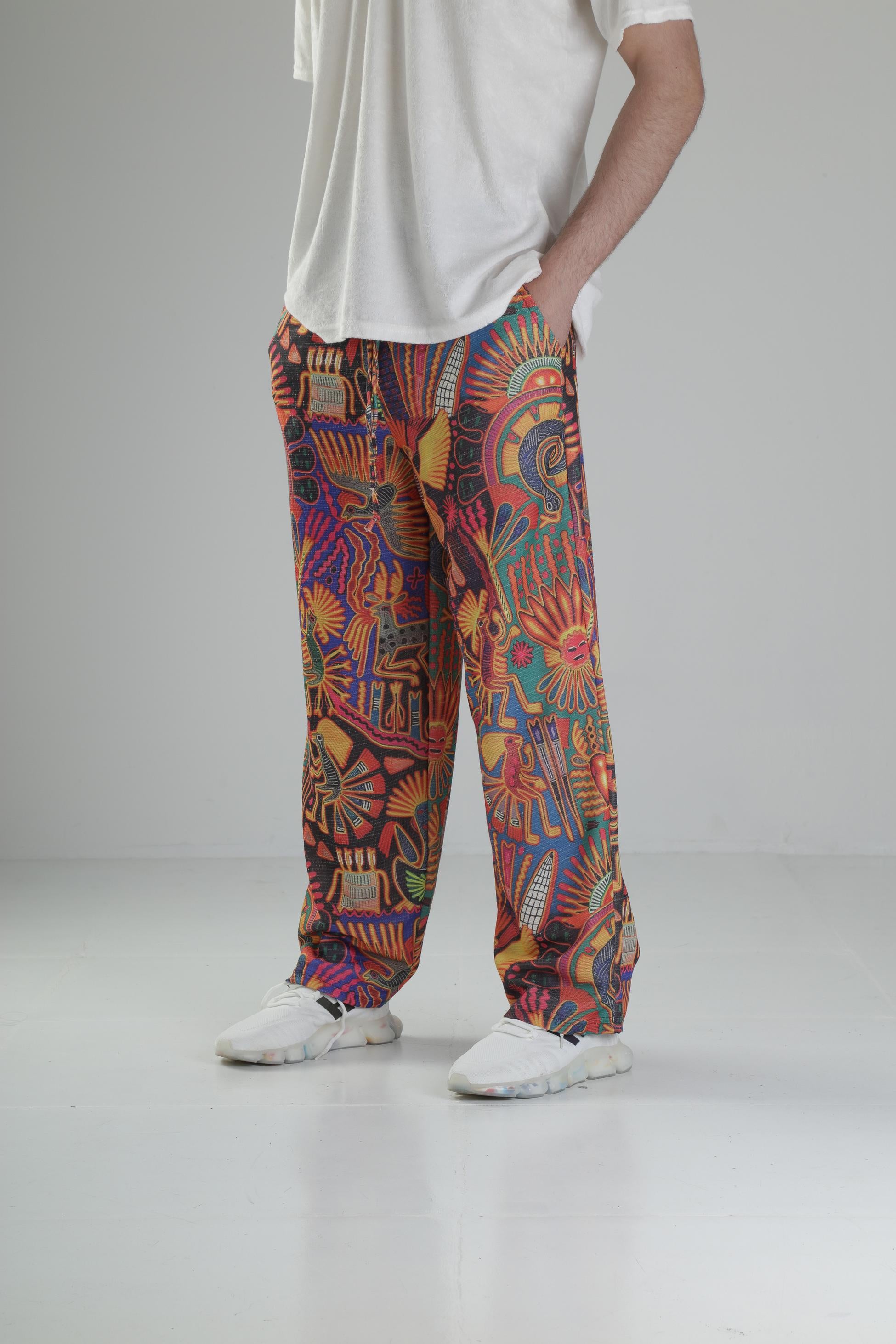 Cocopelli Desenli Baggy Pantolon COC2331