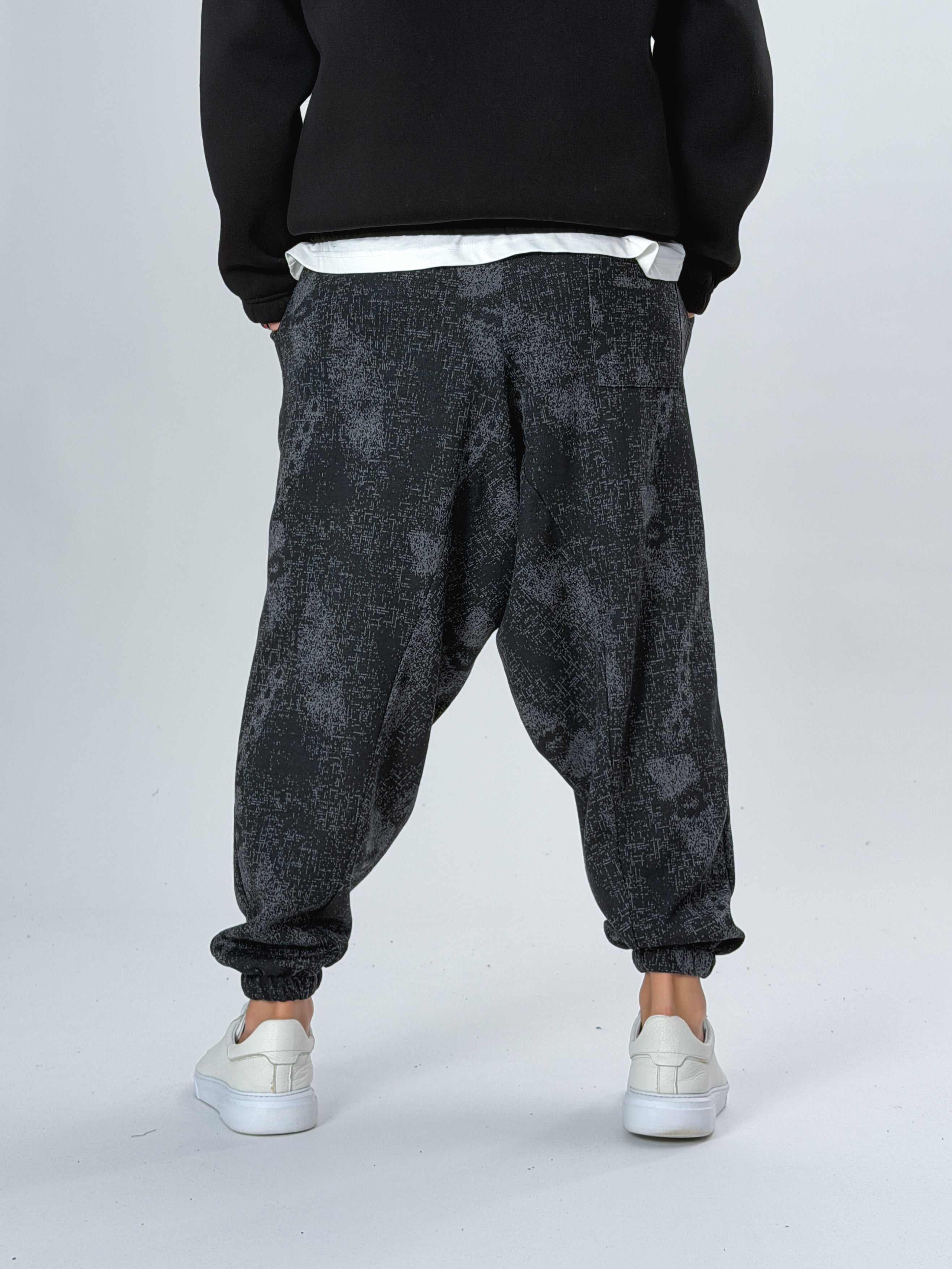 Desenli Erkek Spor Şalvar COC2529