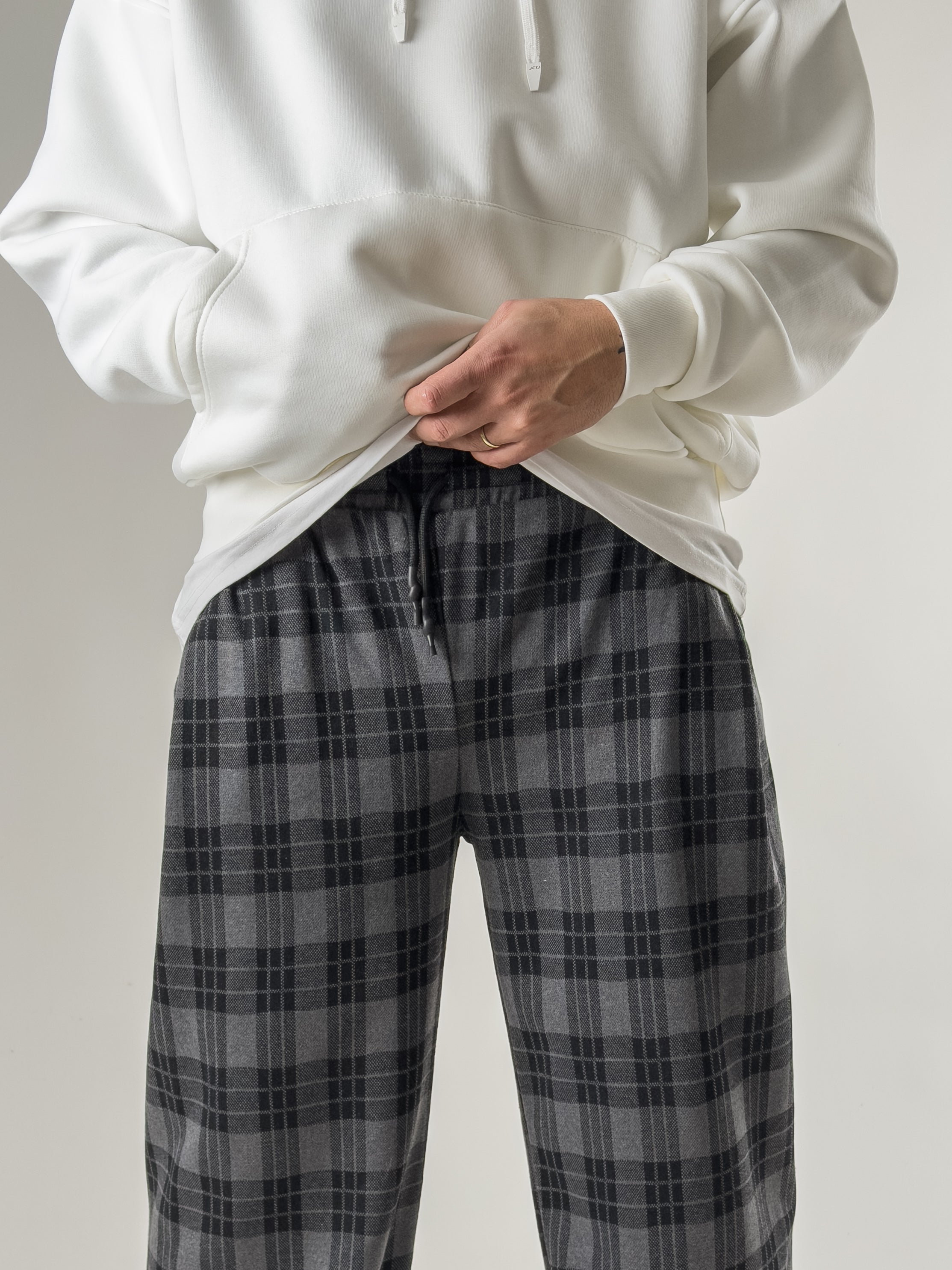 Ekose Erkek Baggy Pantolon COC2666