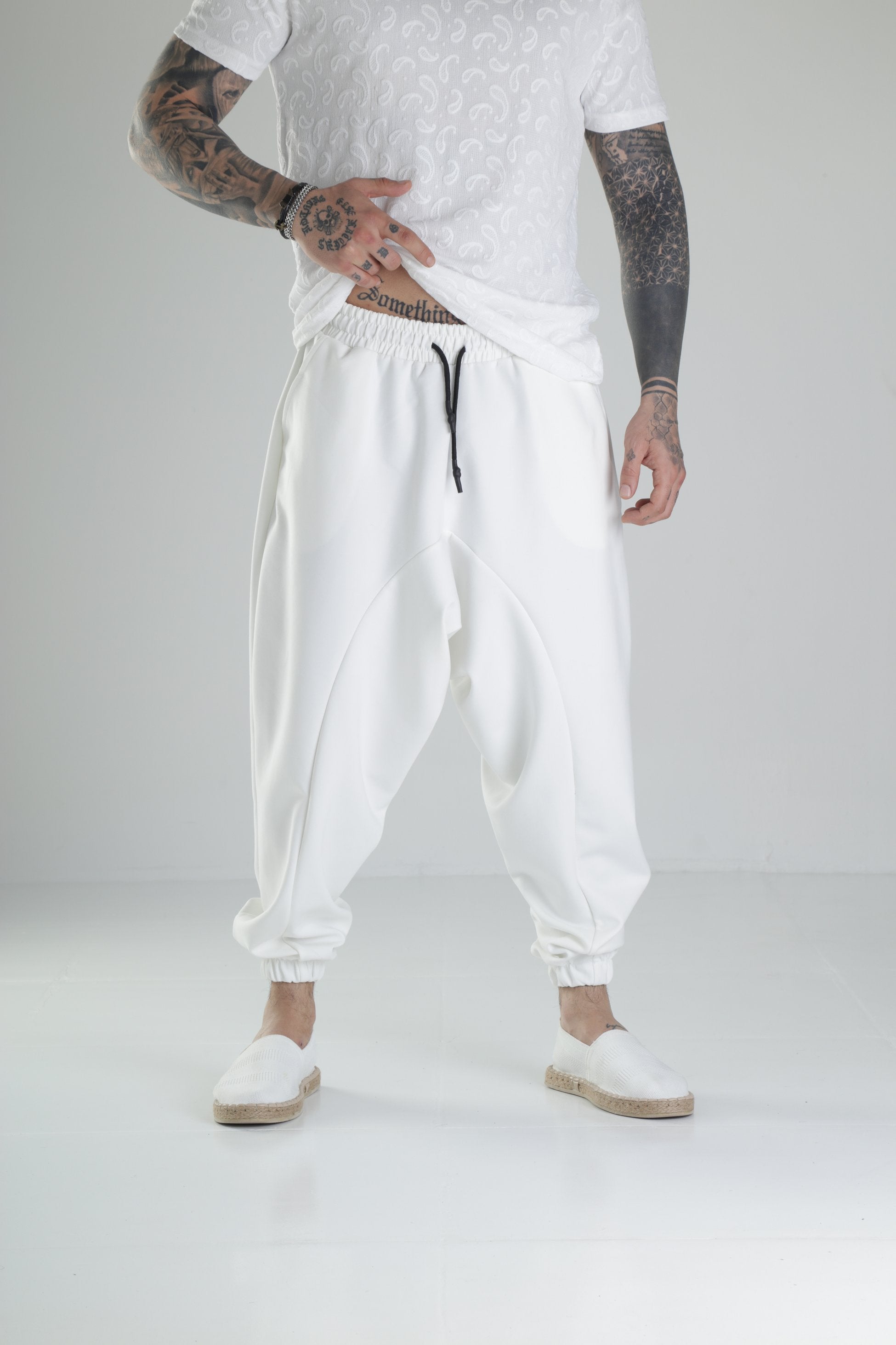 Ekru Spor Şalvar COC2380