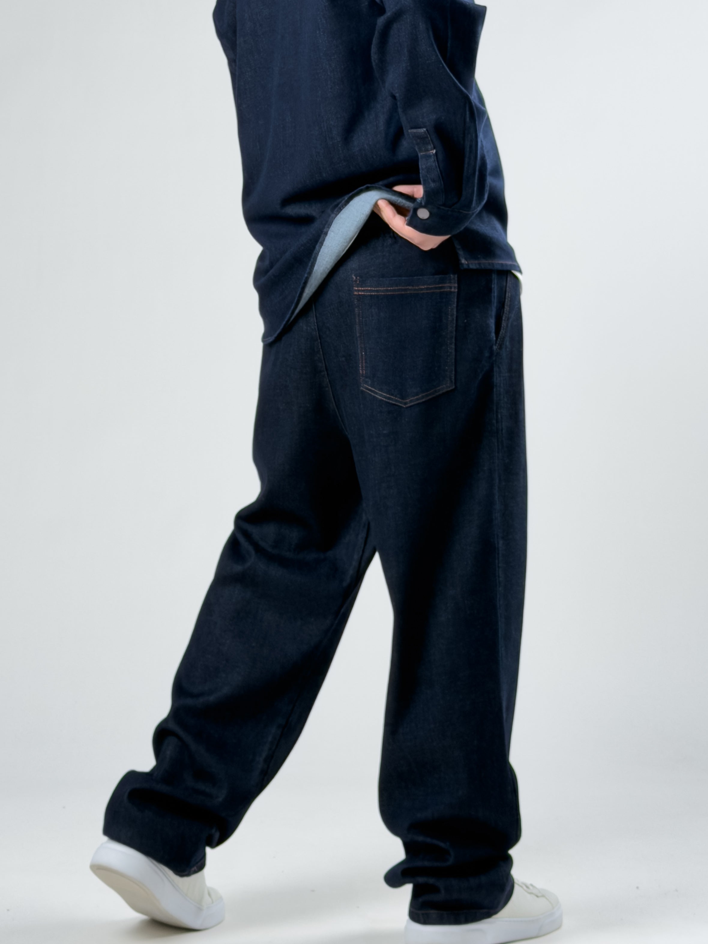 Erkek Denim Baggy Pantolon COC2880
