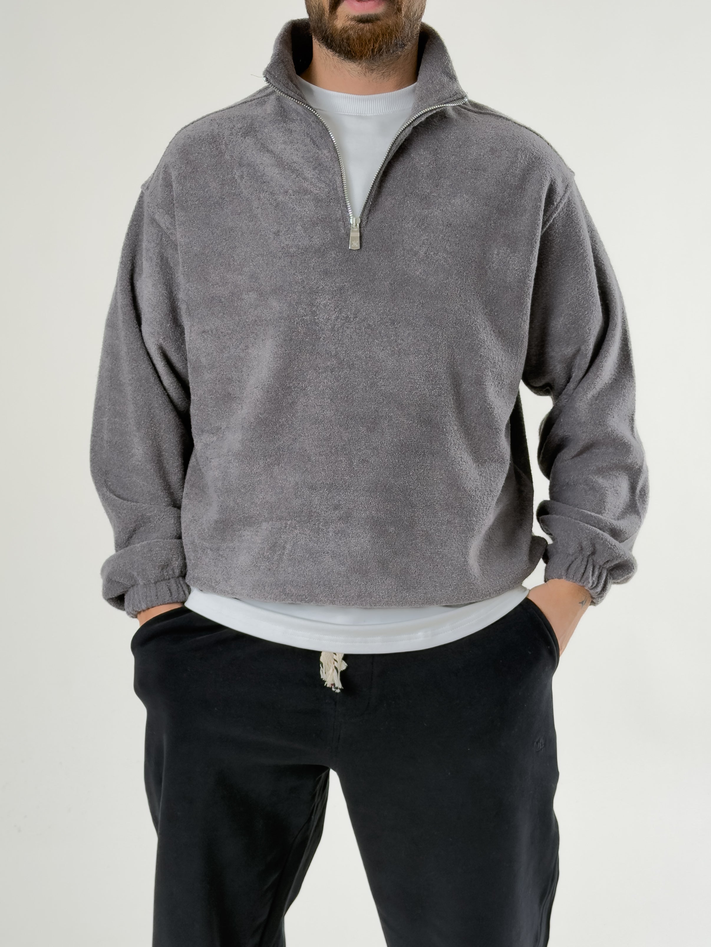 Erkek Gri Sweatshirt COC2709