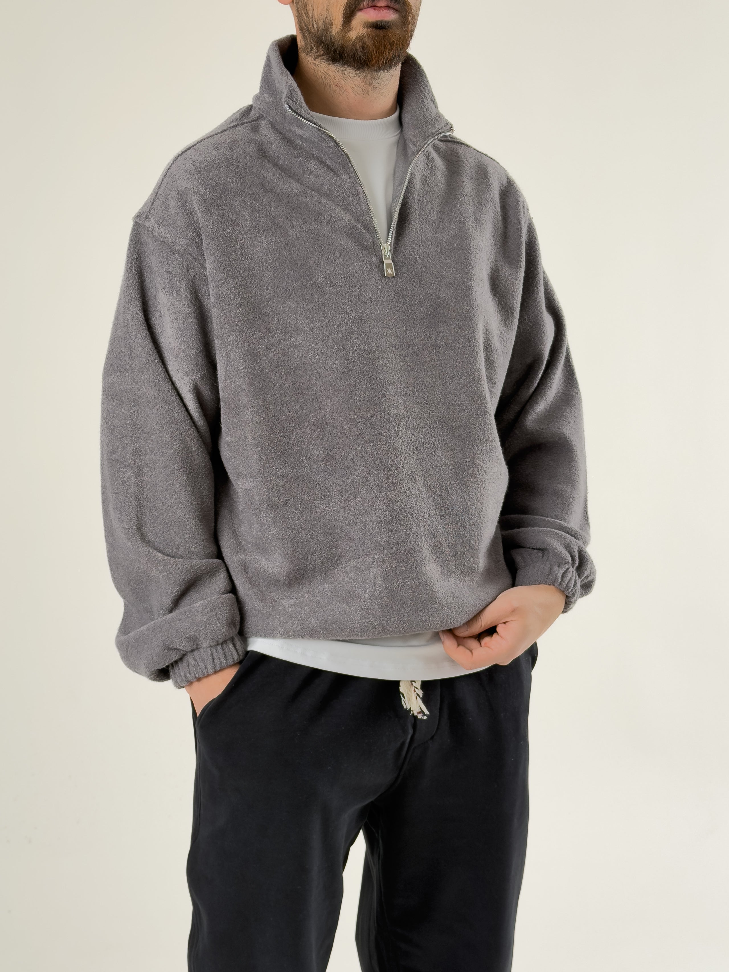 Erkek Gri Sweatshirt COC2709