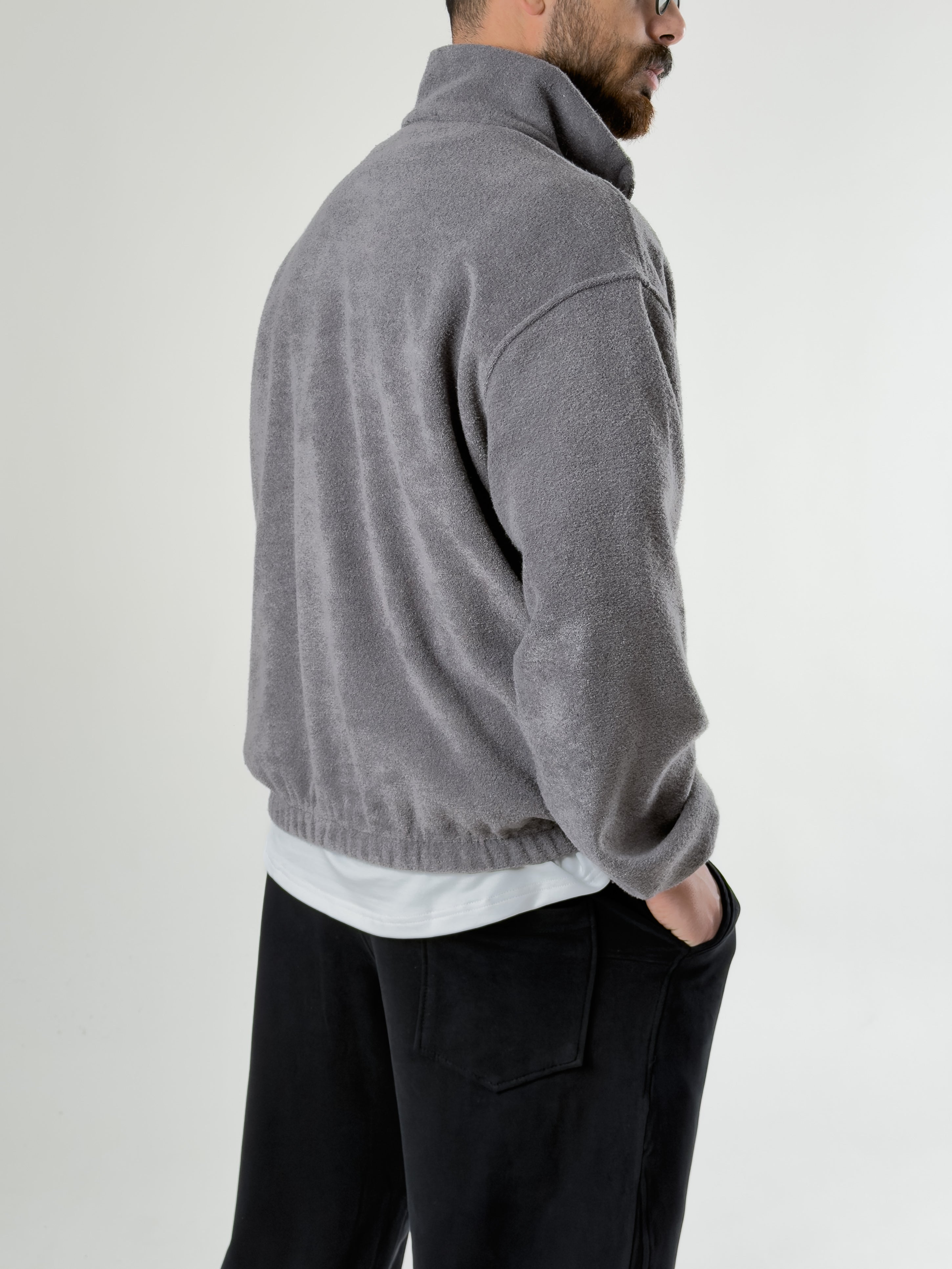 Erkek Gri Sweatshirt COC2709