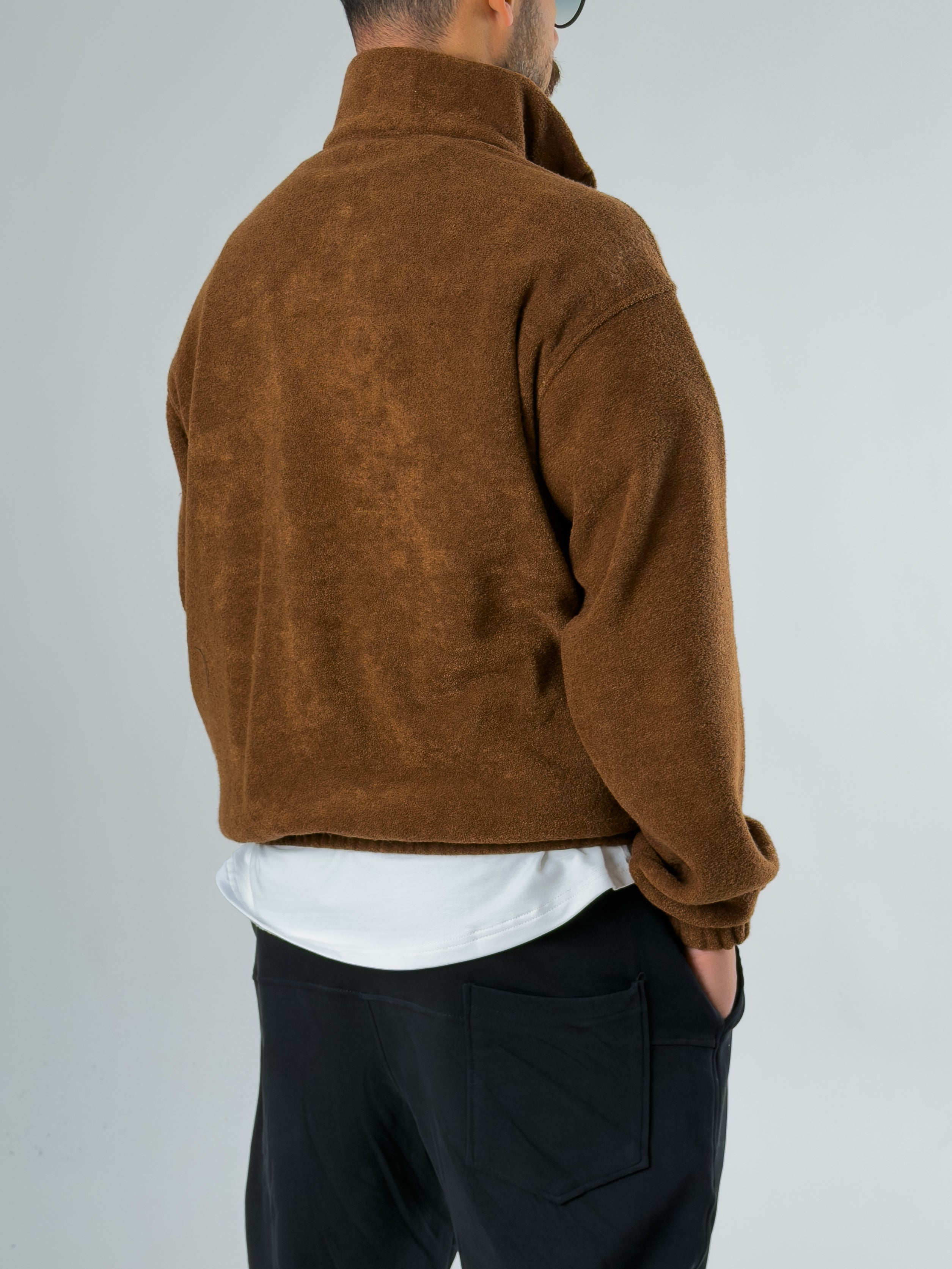 Erkek Kahverengi Sweatshirt COC2710