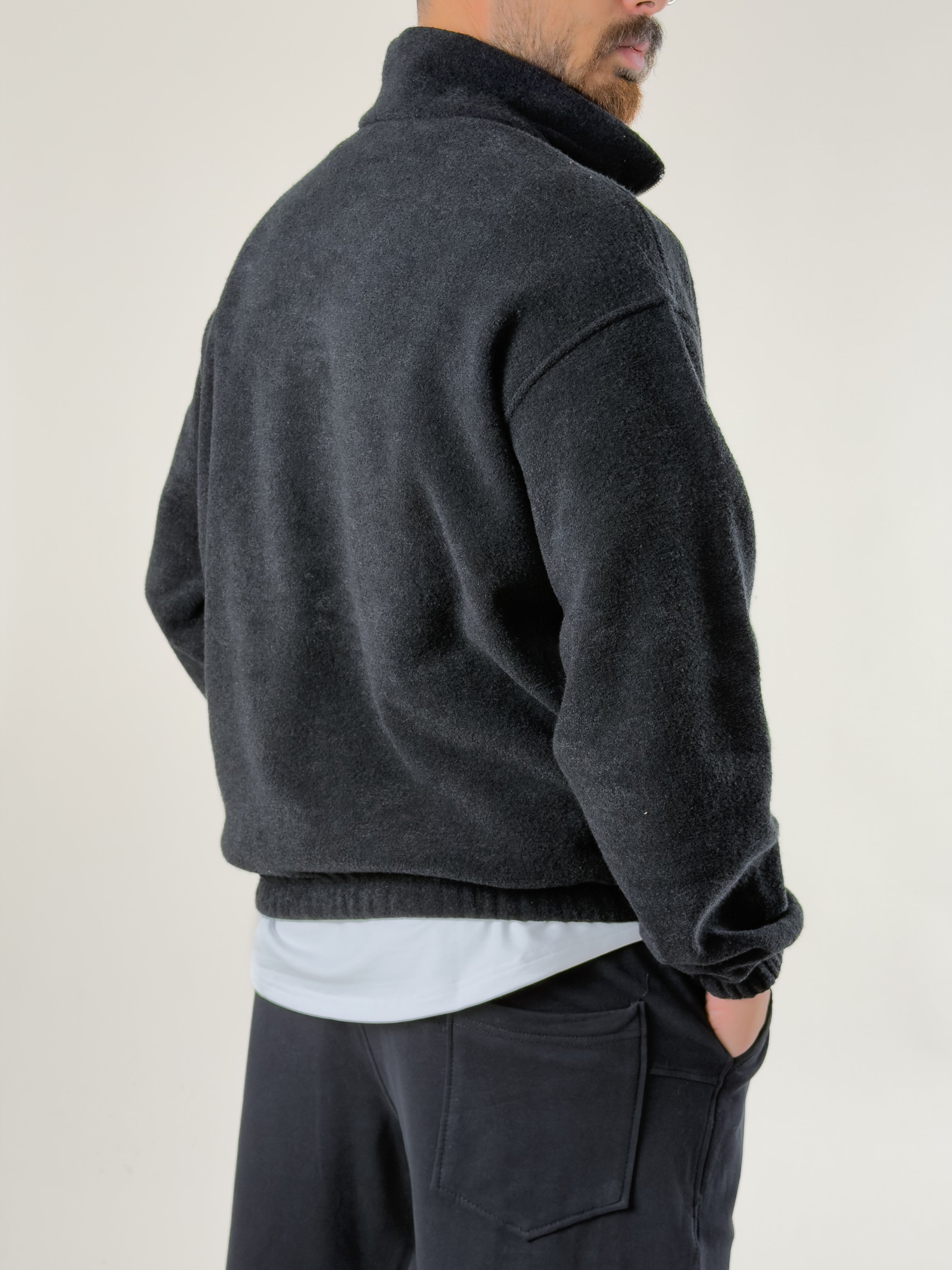 Erkek Siyah Sweatshirt COC2711
