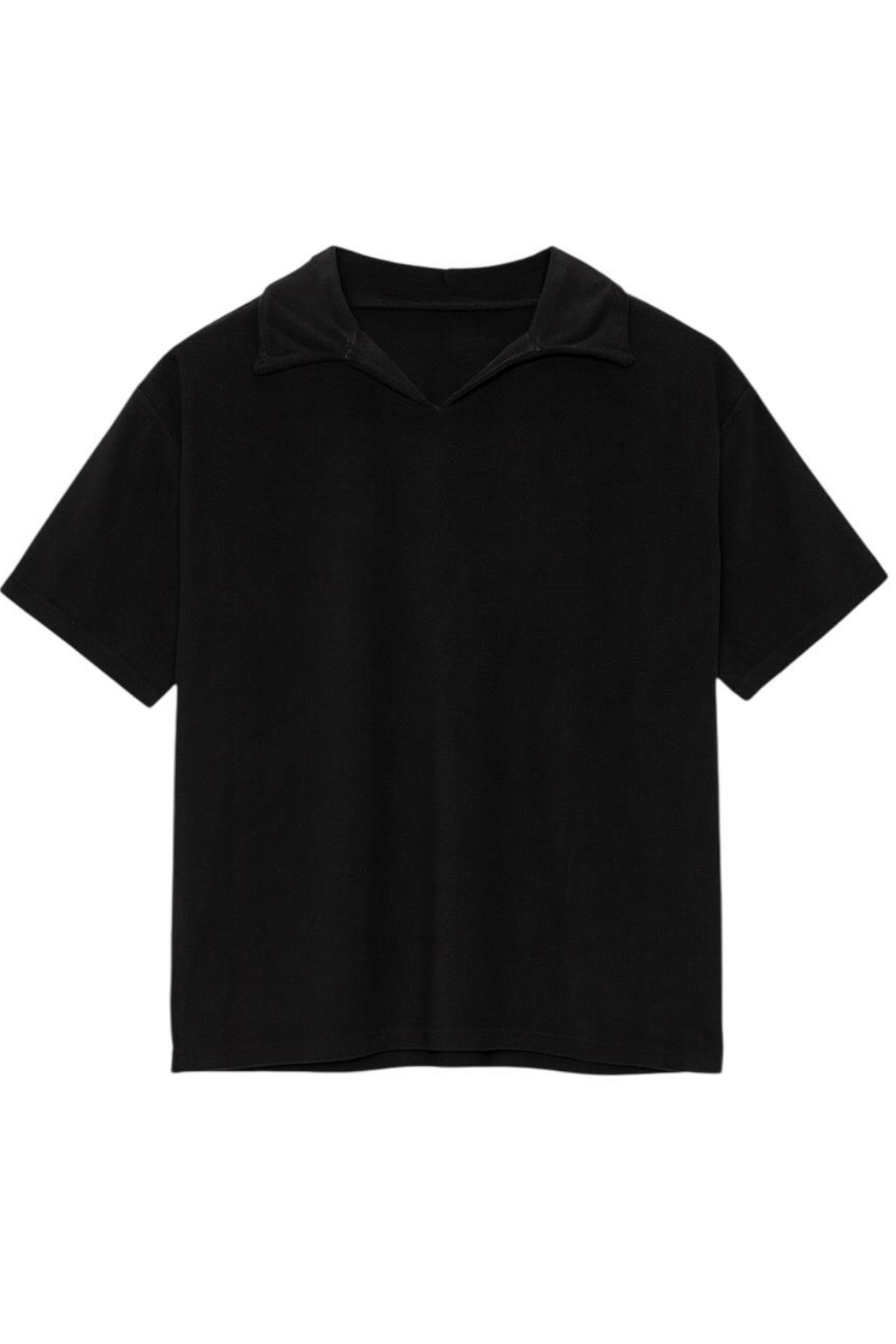 Erkek Tişört 5'li Set Oversize Polo Yaka Basic Yumuşak Dokulu T-Shirt Kahve-Siyah-Haki-Bej-Antr COC2573