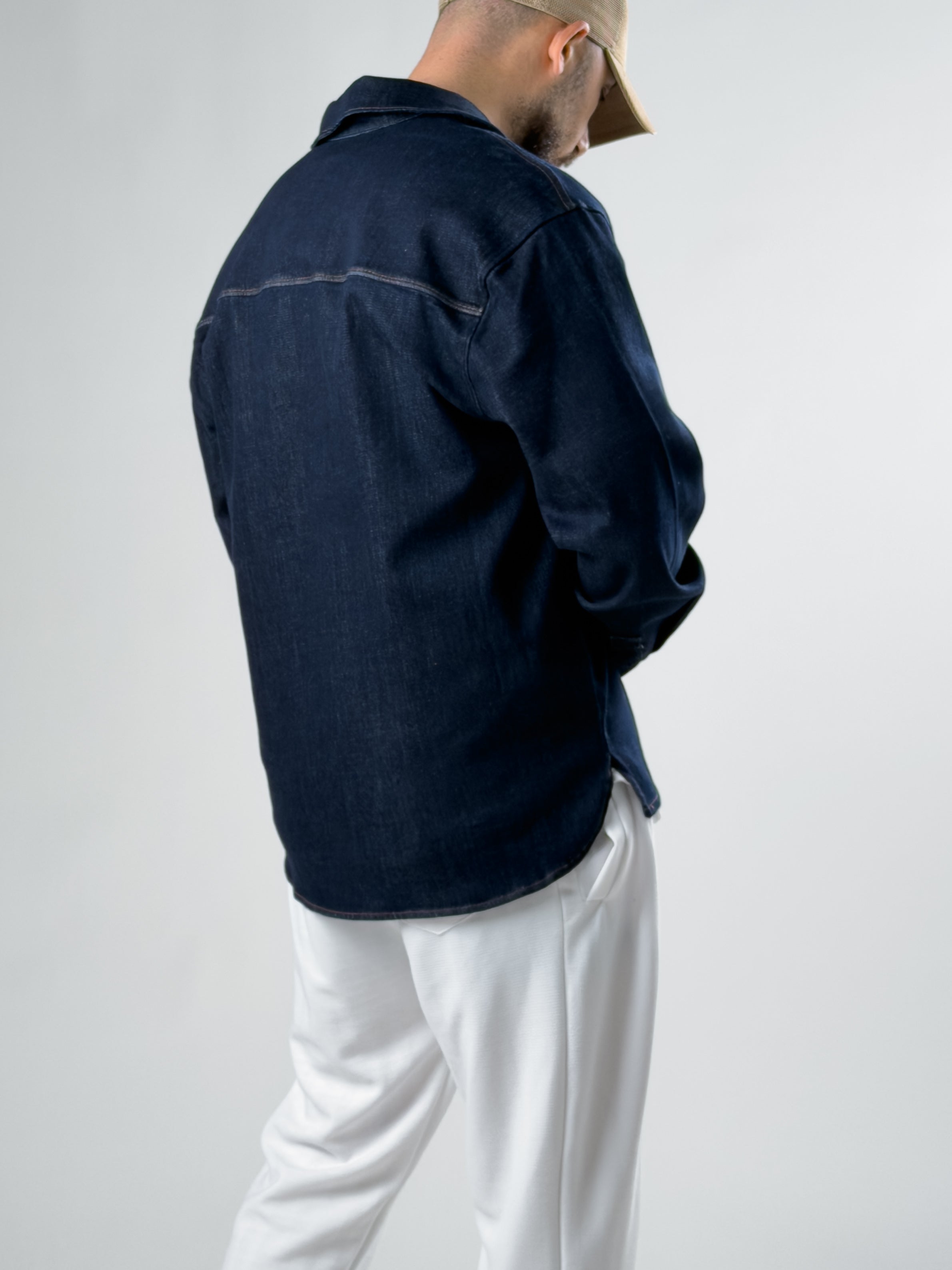 Fermuar Detaylı Denim Ceket COC2879