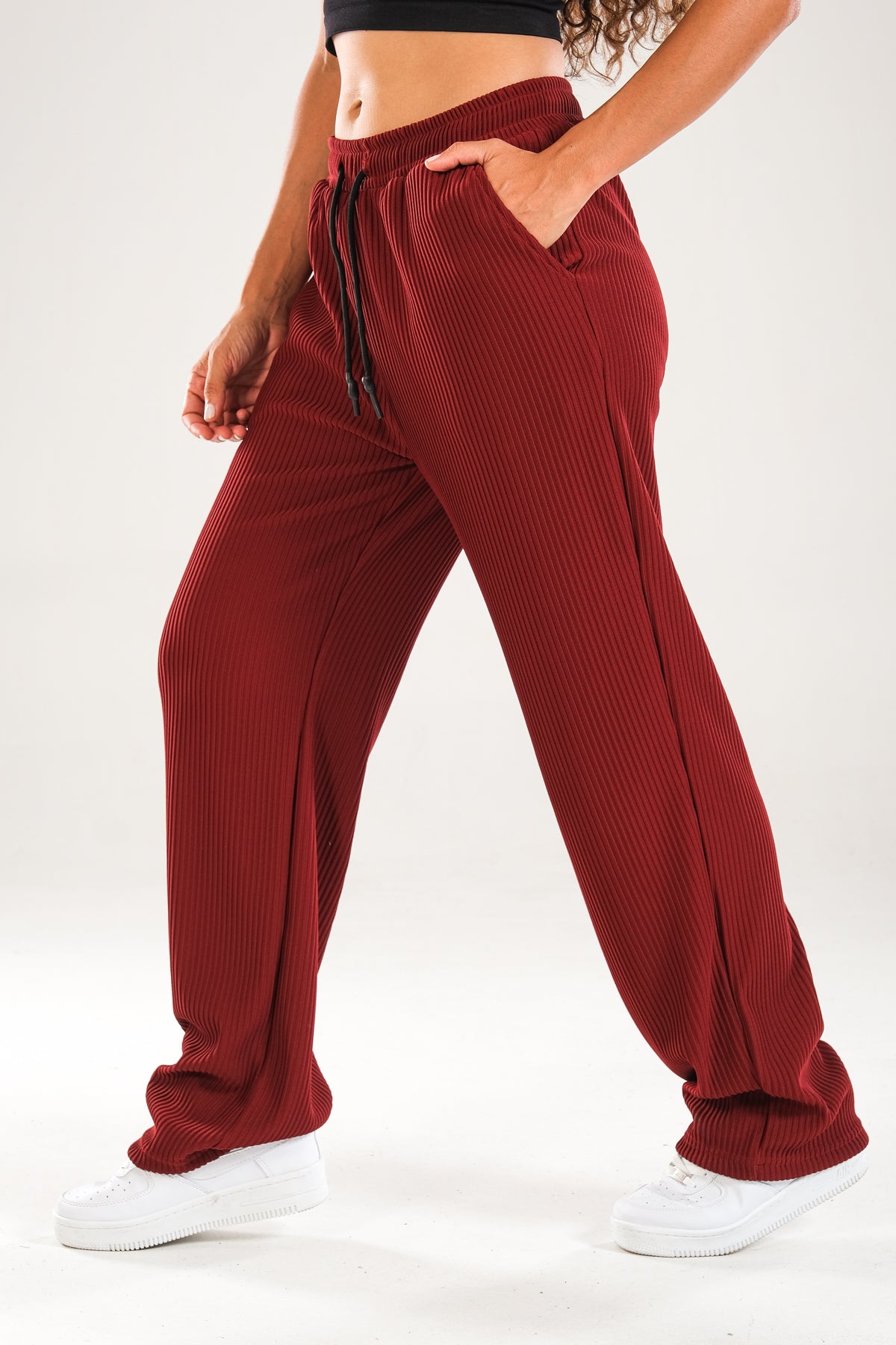 Fitilli Bordo Baggy Pantolon COC1124