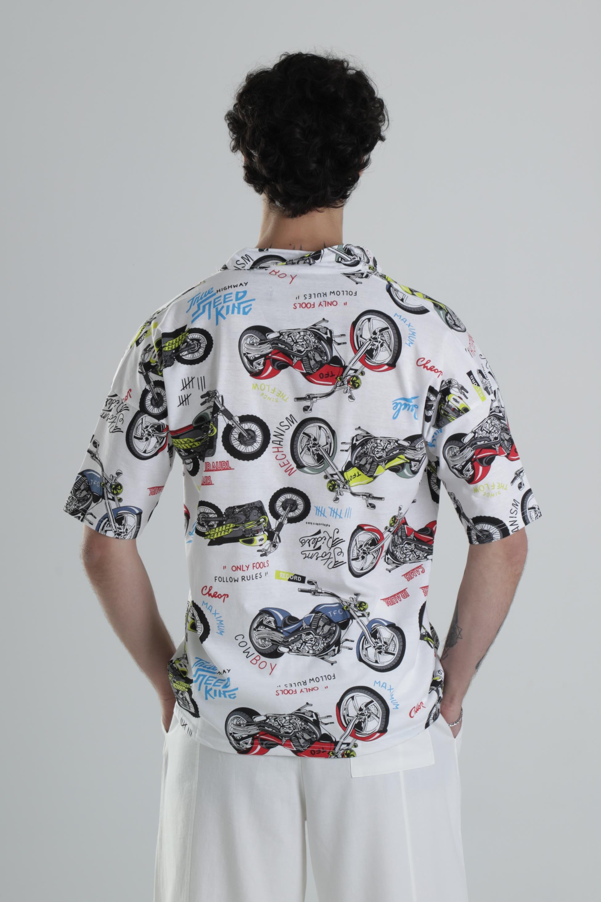 Funny Moto Gömlek COC2292