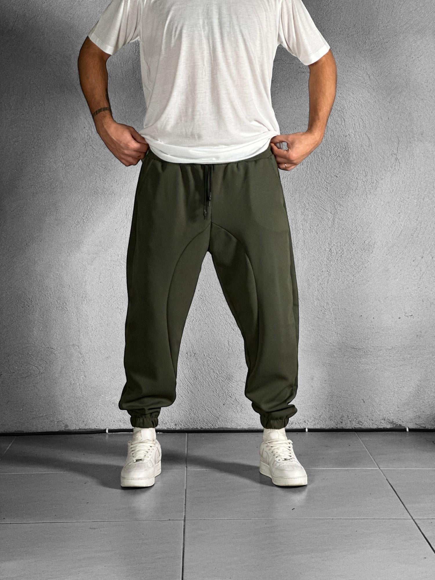 Haki Çeyrek Şalvar COC2136