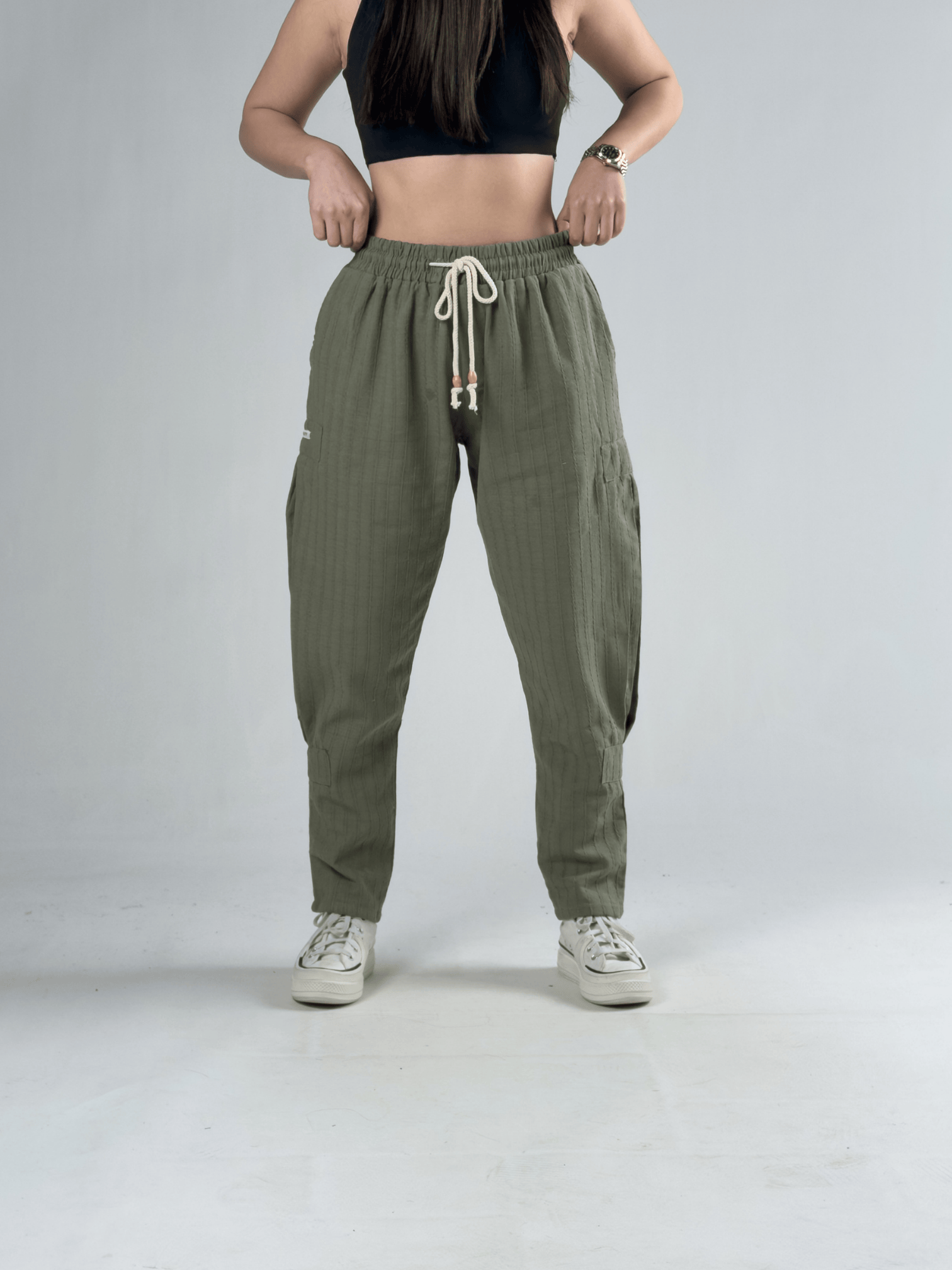Haki Kadın Hazer Pantolon COC3152