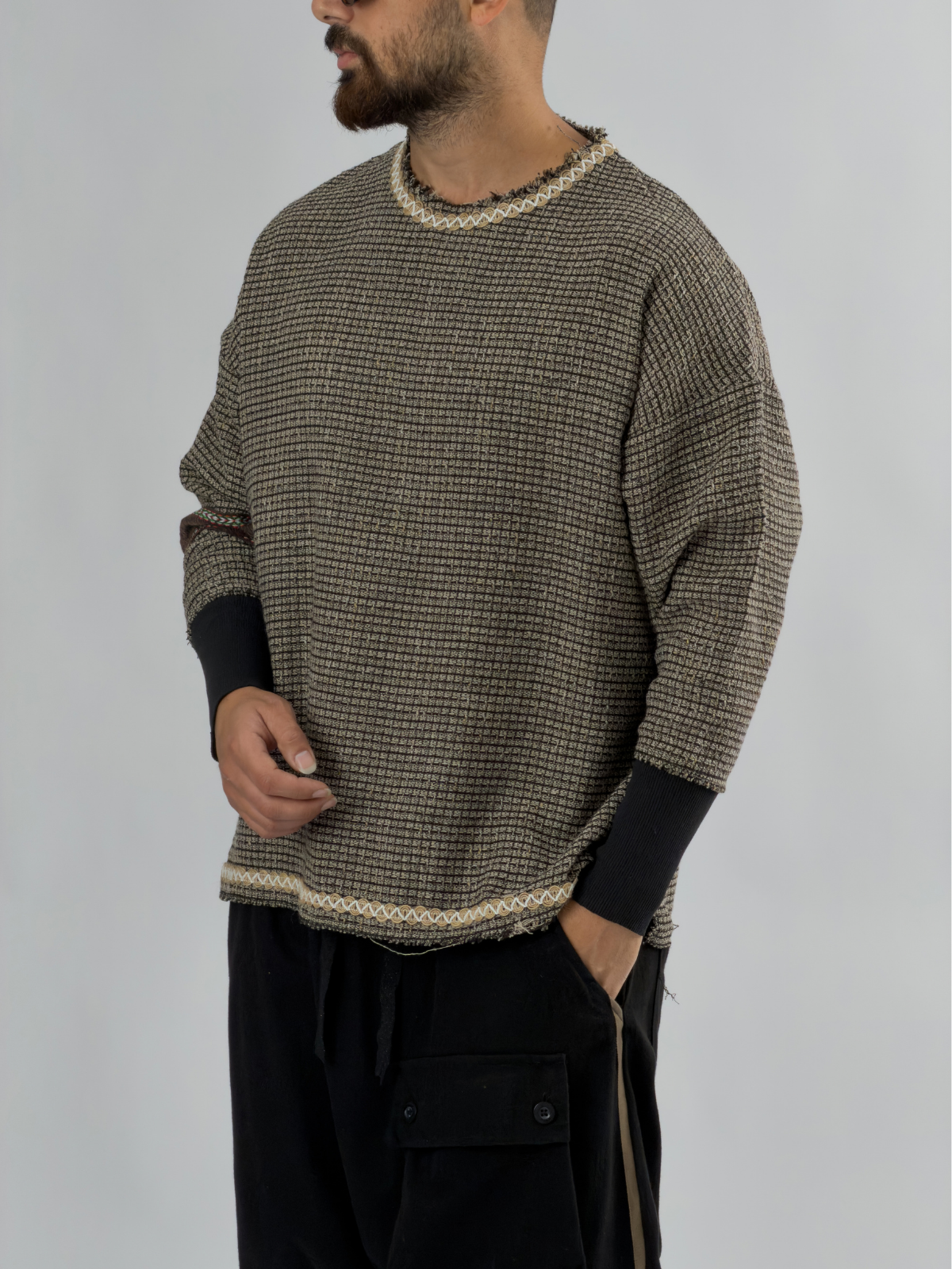 Kol Ribana Erkek Sweatshirt COC3463