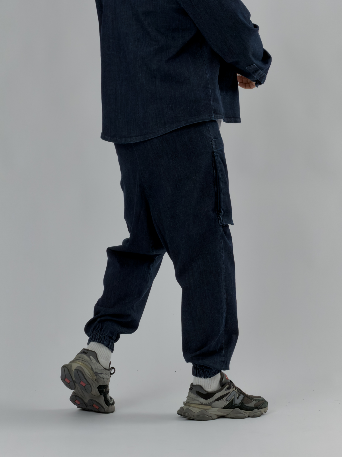 Lacivert Denim Erkek Takım COC3418