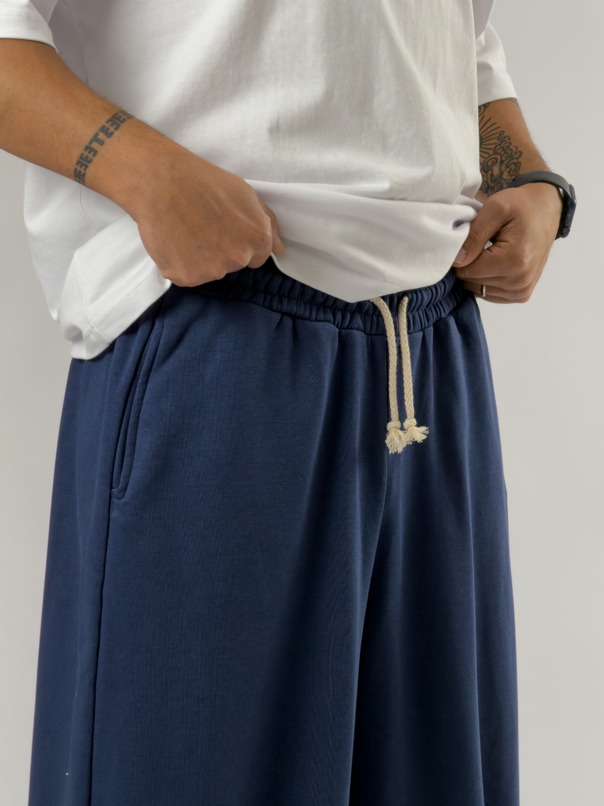 Lacivert Oversize Baggy Erkek Pantolon COC3417