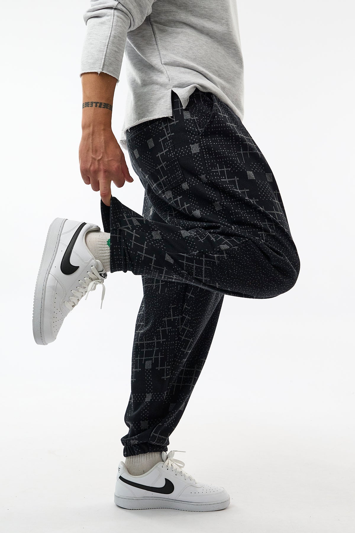 Matrix Pileli Jogger Erkek Pantolon COC3644