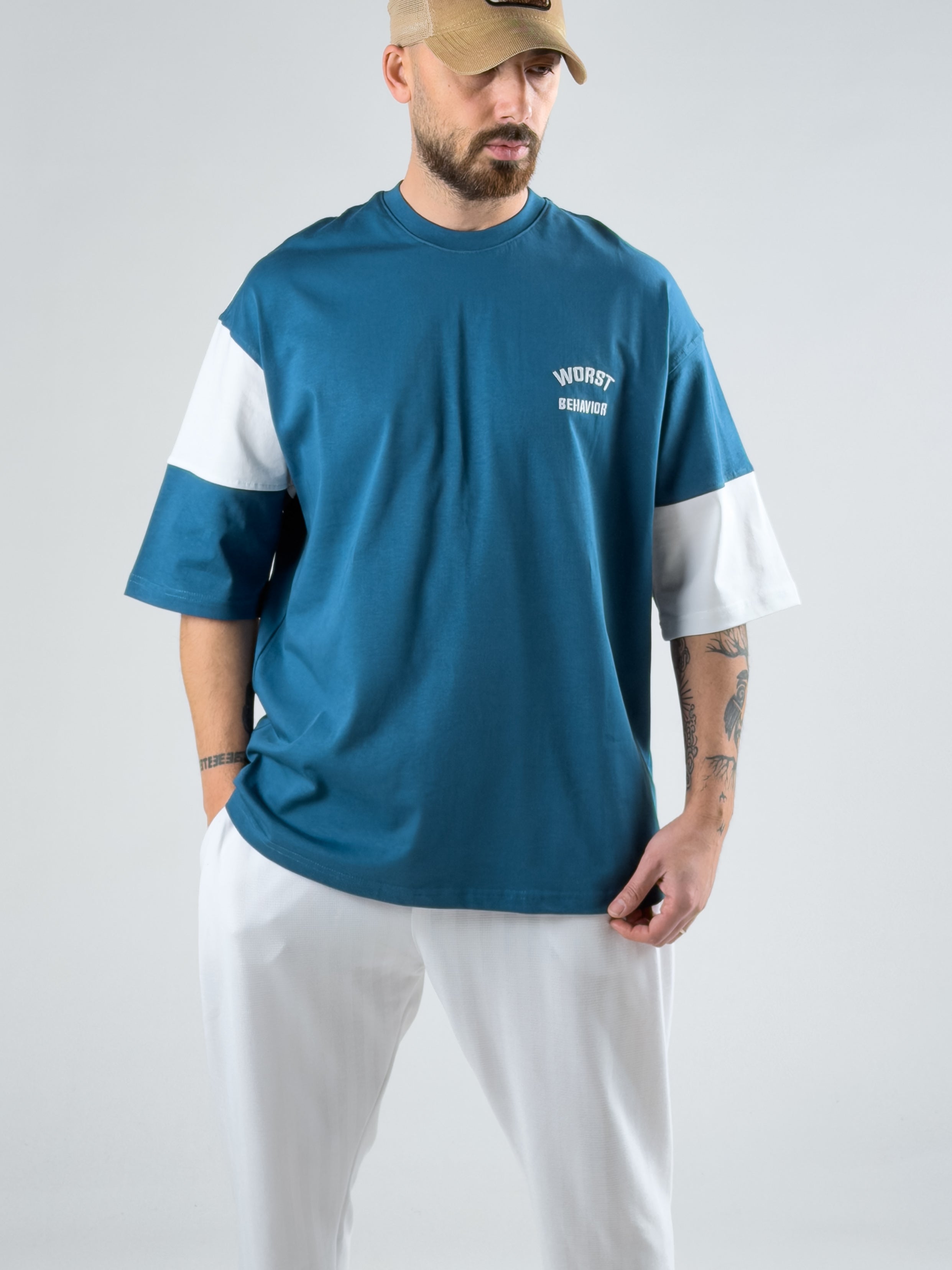 Mavi Tasarım Erkek T-Shirt COC3014