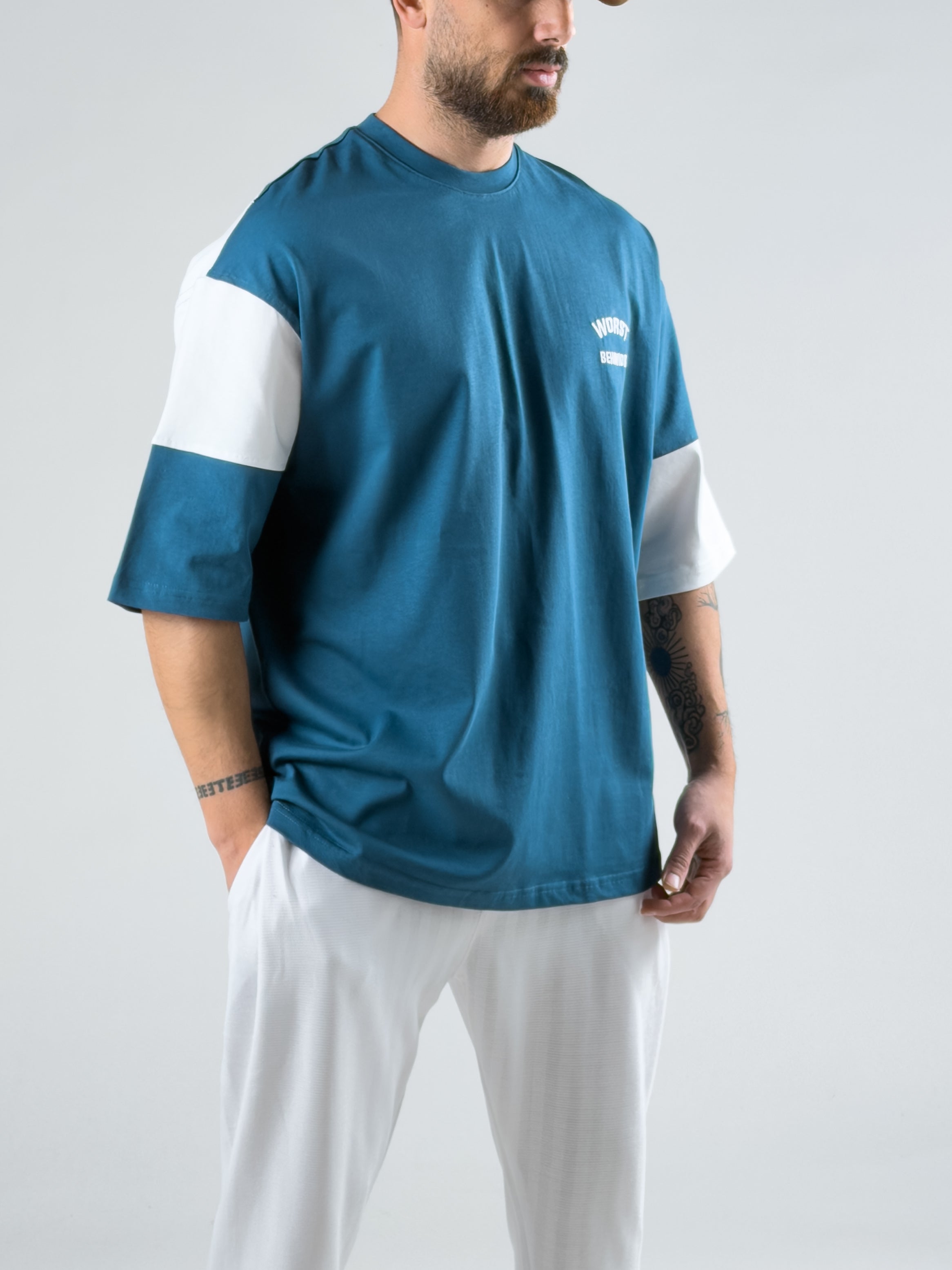 Mavi Tasarım Erkek T-Shirt COC3014