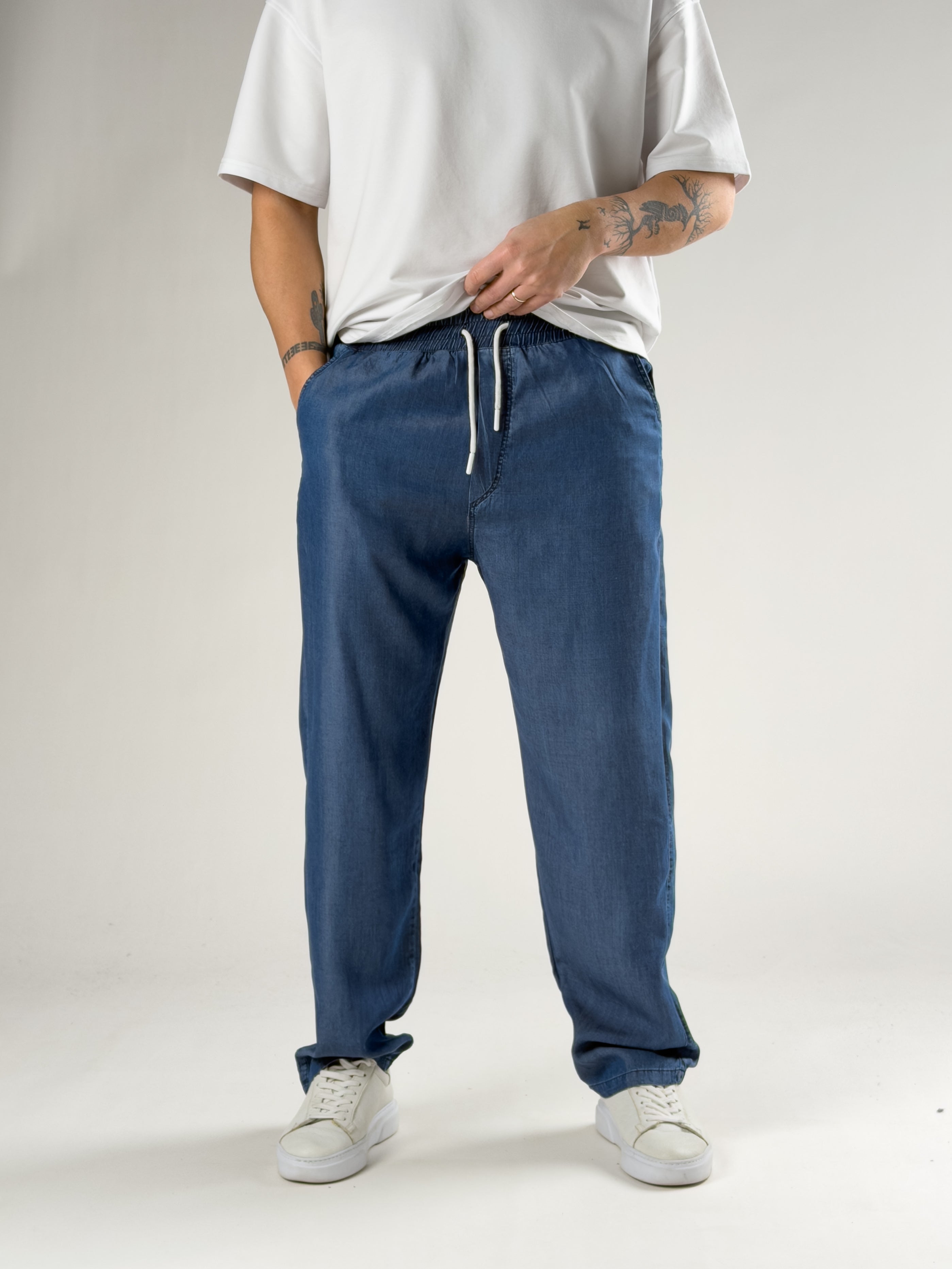 Mevsimlik Erkek Kot Baggy Pantolon COC2826