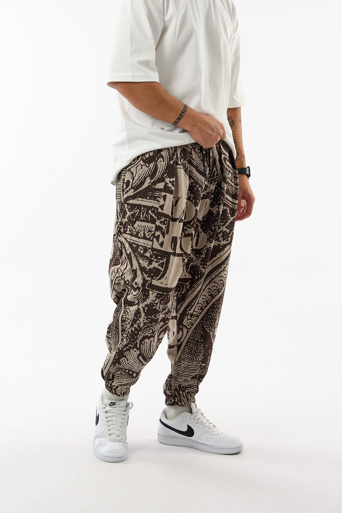 Nomad Etnik Desenli Şalvar Erkek Pantolon COC3713
