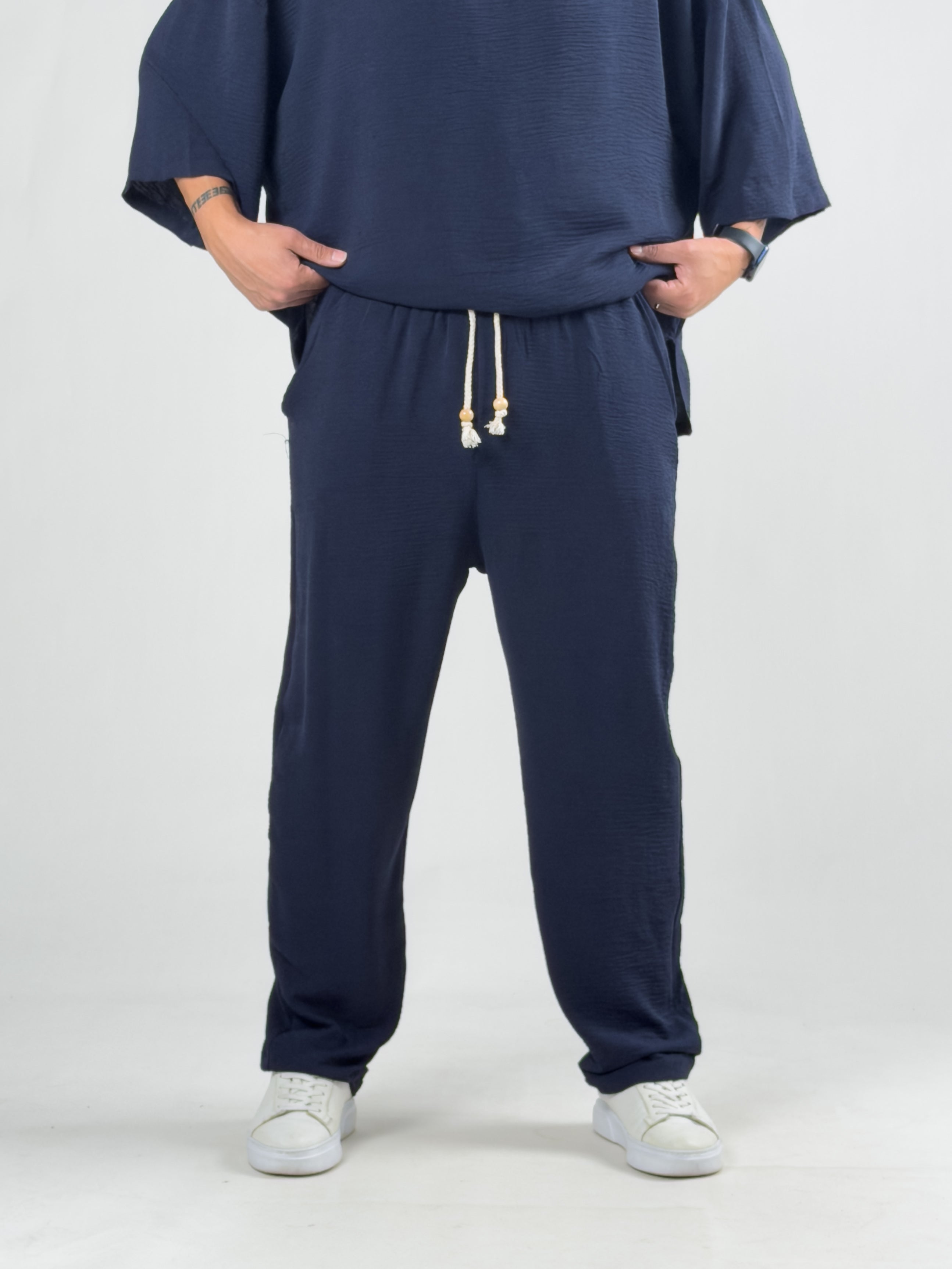 Oversize Lacivert Keten Takım COC3204
