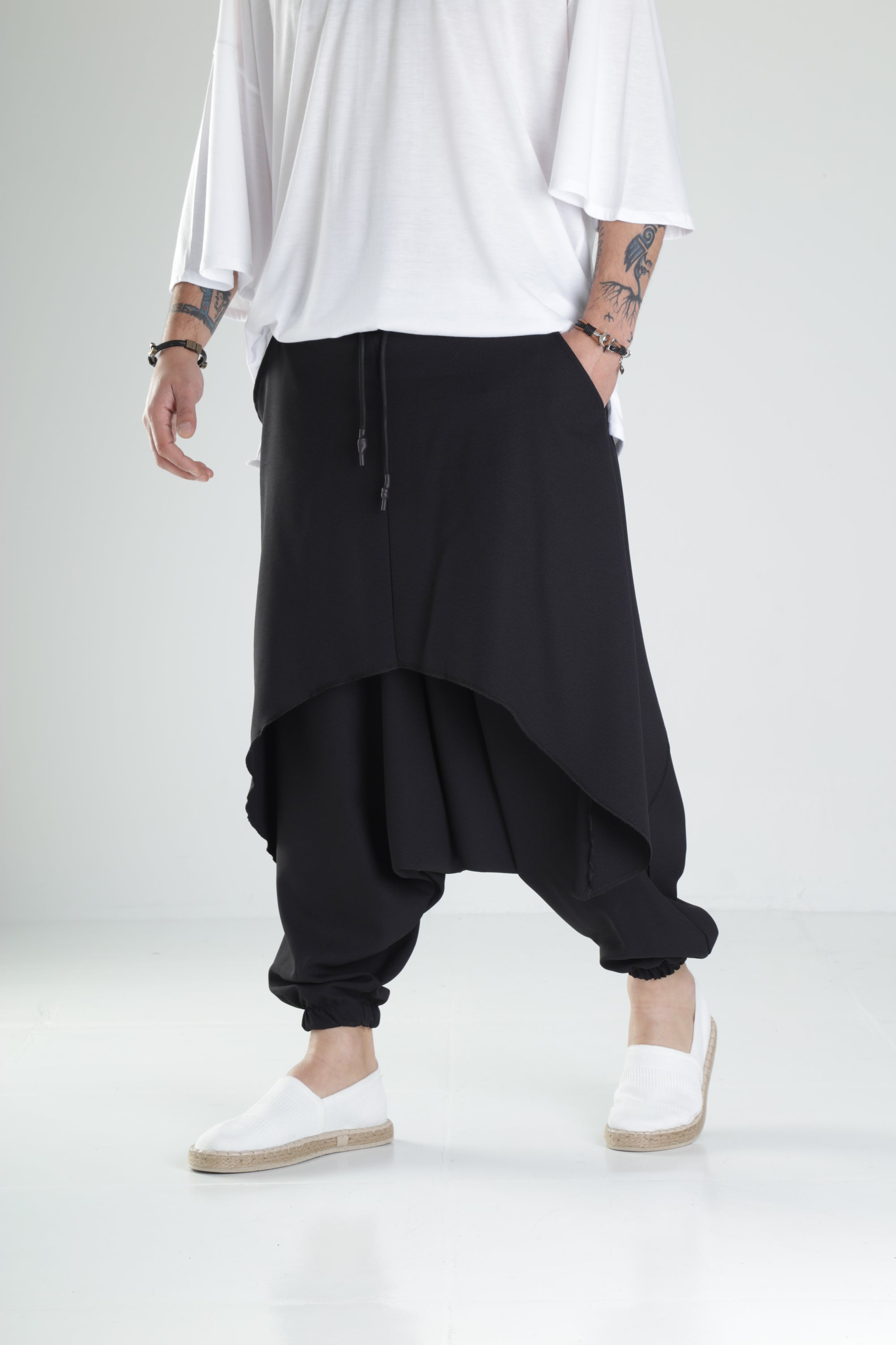 Oversize Şalvarlı Samurai Pantolon COC1456