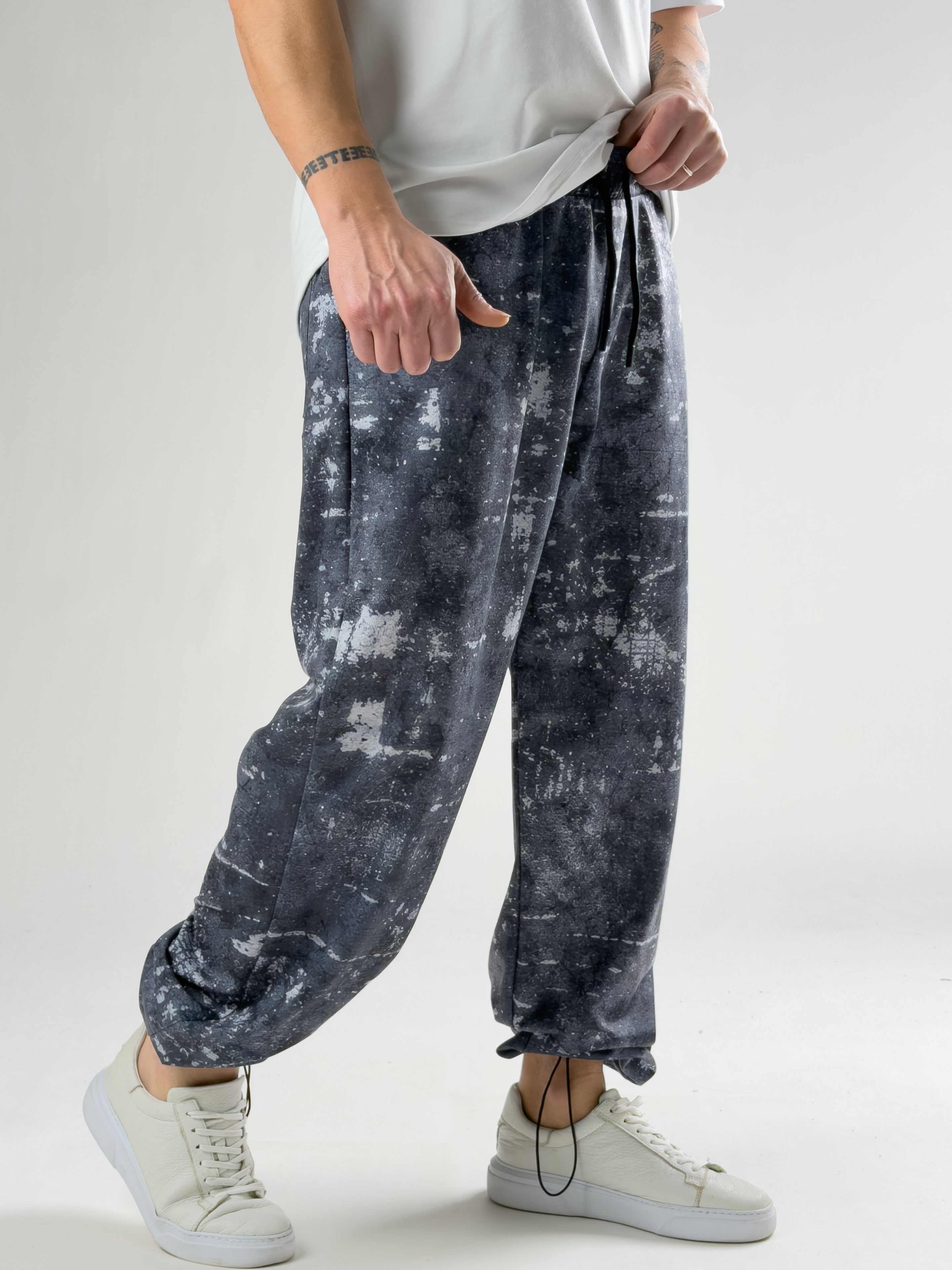 Paça Ayarlamalı Erkek Jogger Pantolon COC3171