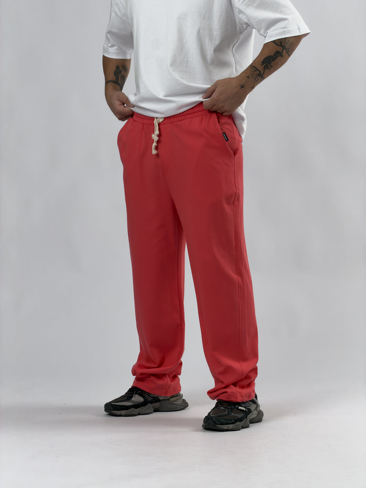 Paça Ayarlamalı Regular Kiremit Erkek Jogger Pantolon COC3563