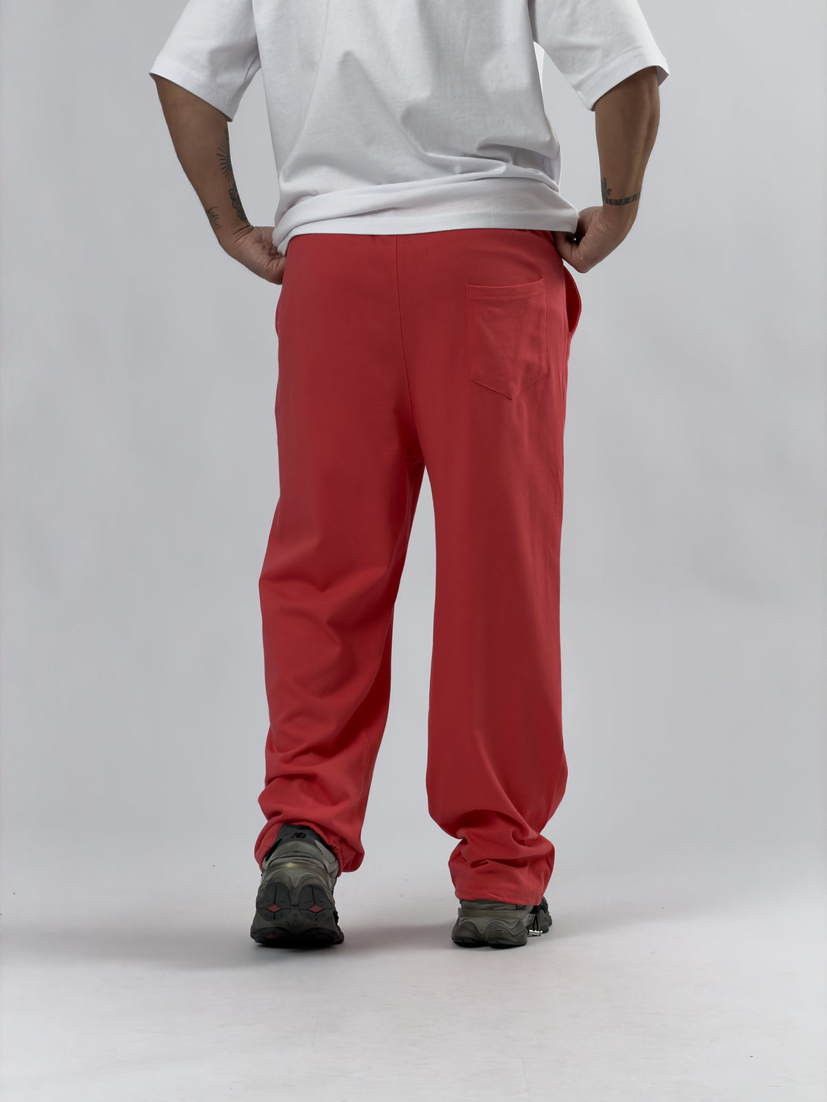 Paça Ayarlamalı Regular Kiremit Erkek Jogger Pantolon COC3563