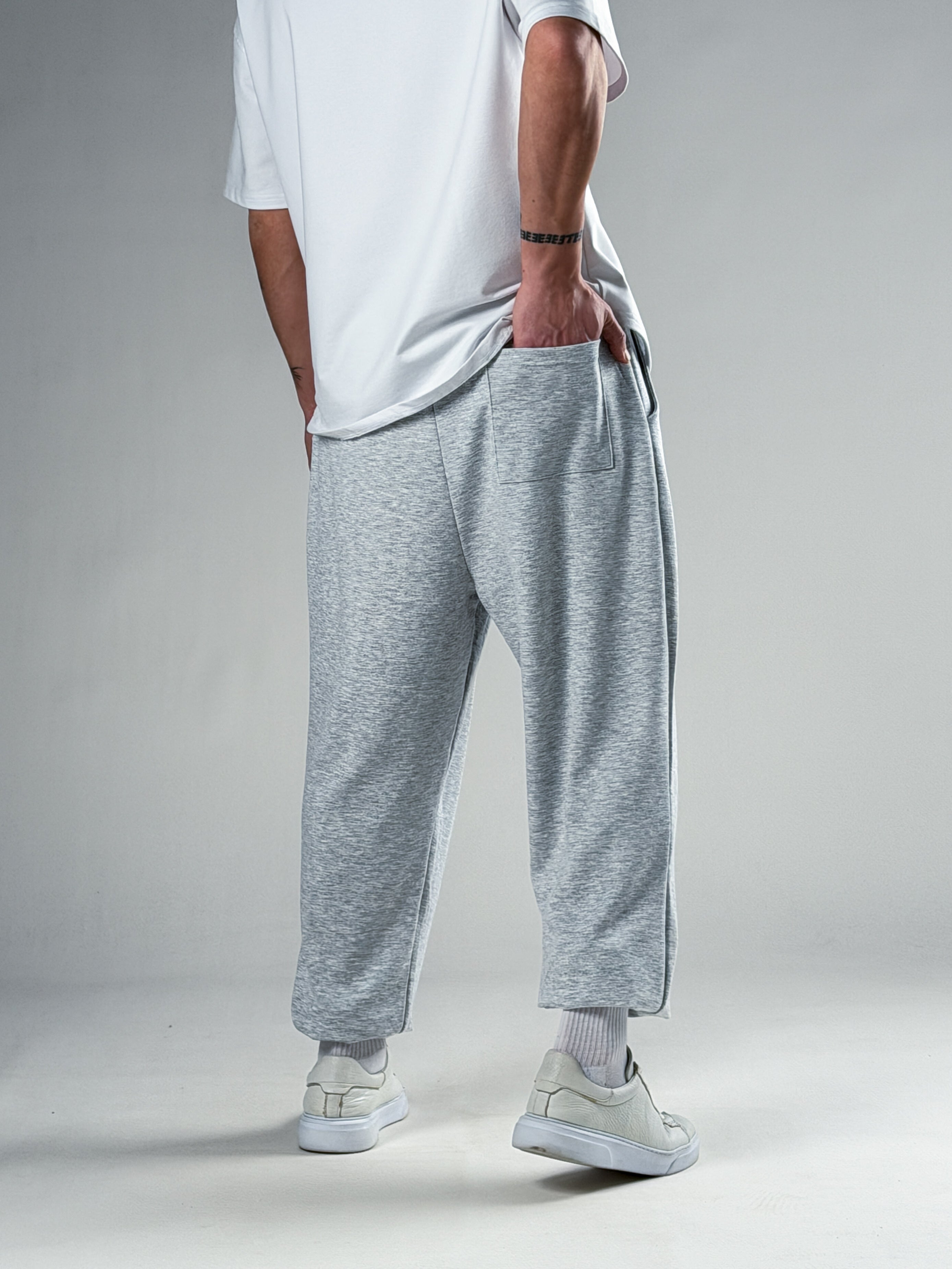 Pileli Grimenanj Erkek Jogger Pantolon COC2856