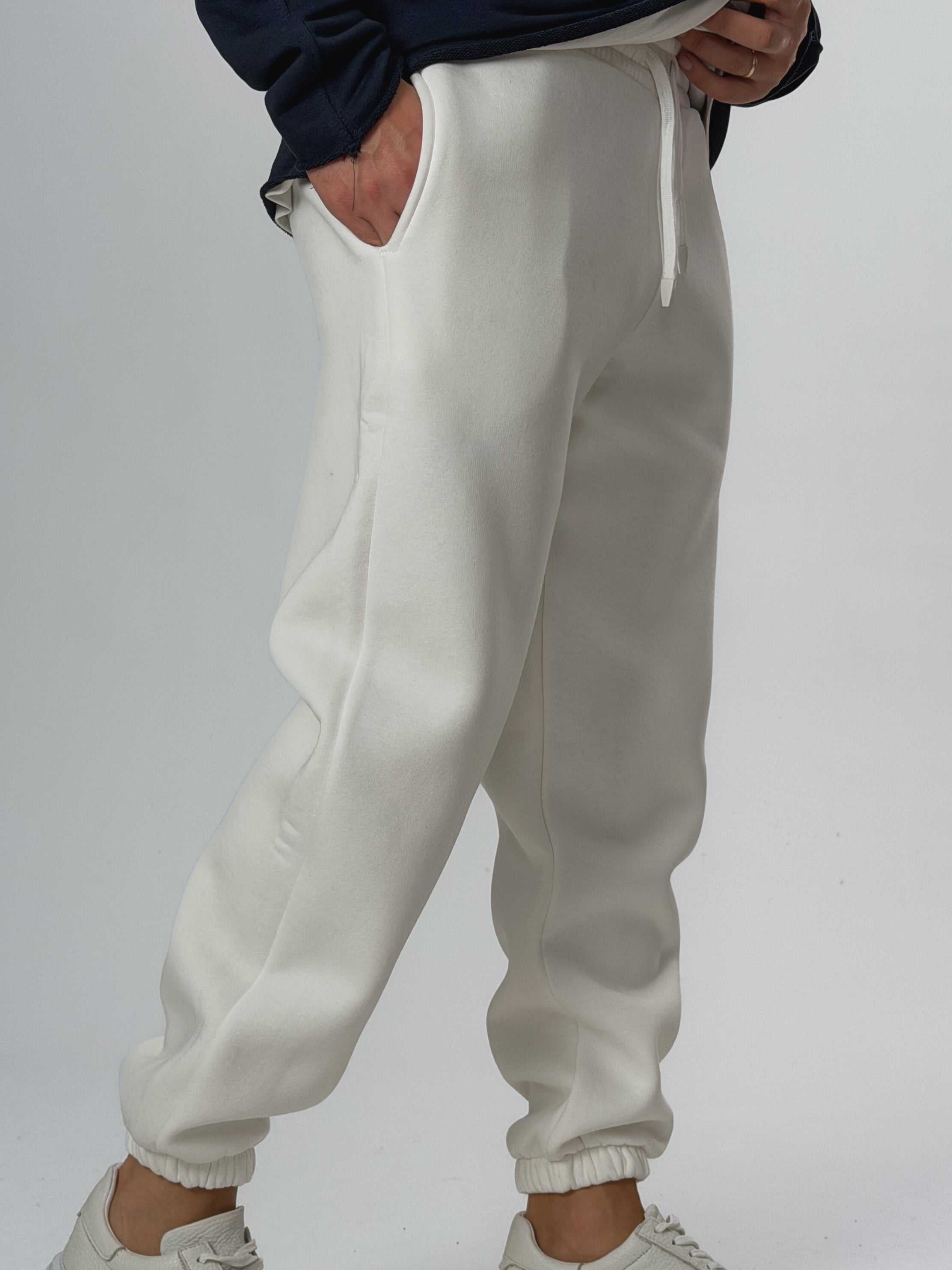 Şardonlu Ekru Erkek Jogger Eşofman COC2551