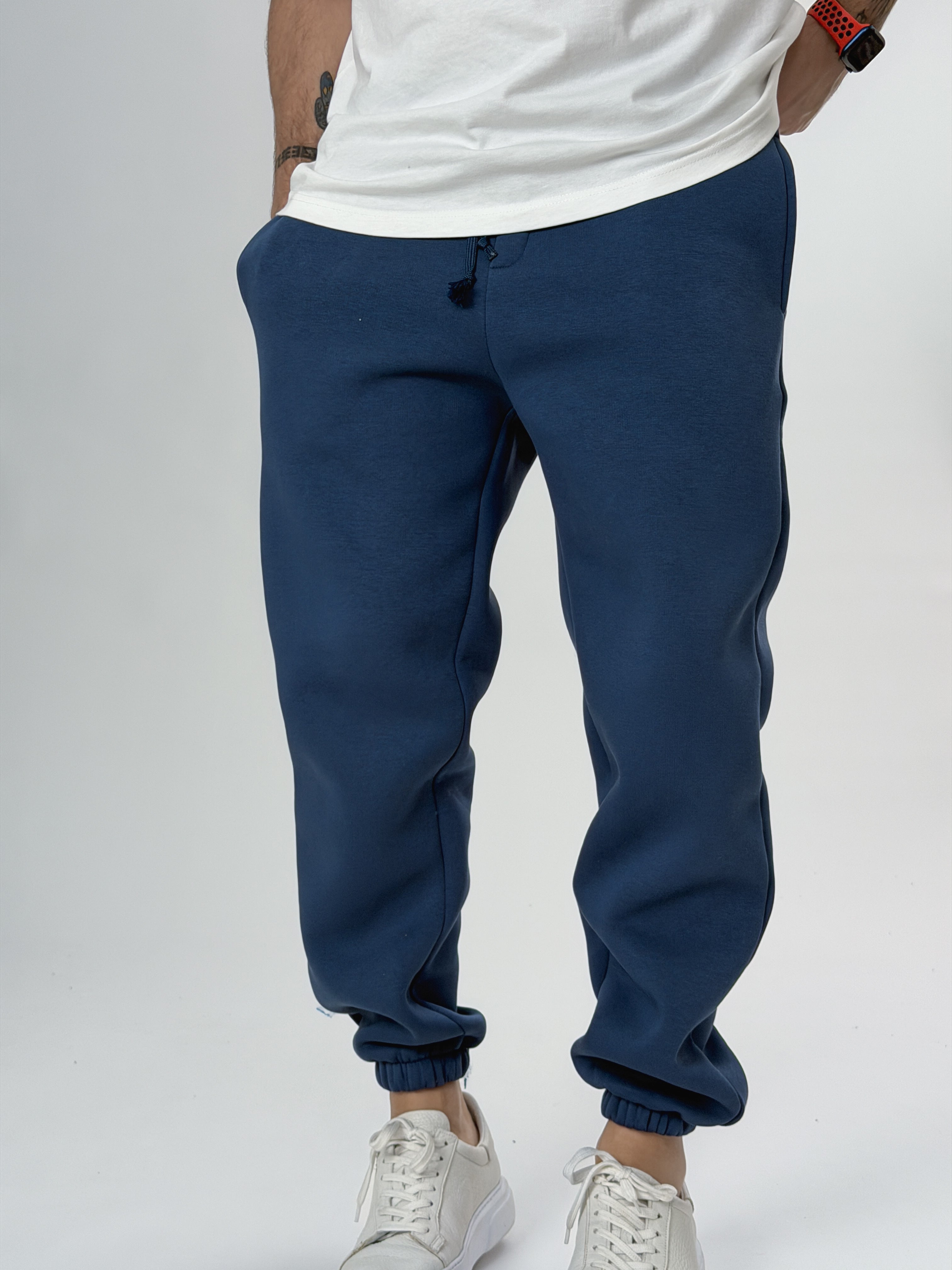 Şardonlu Lacivert Erkek Jogger Eşofman COC2552