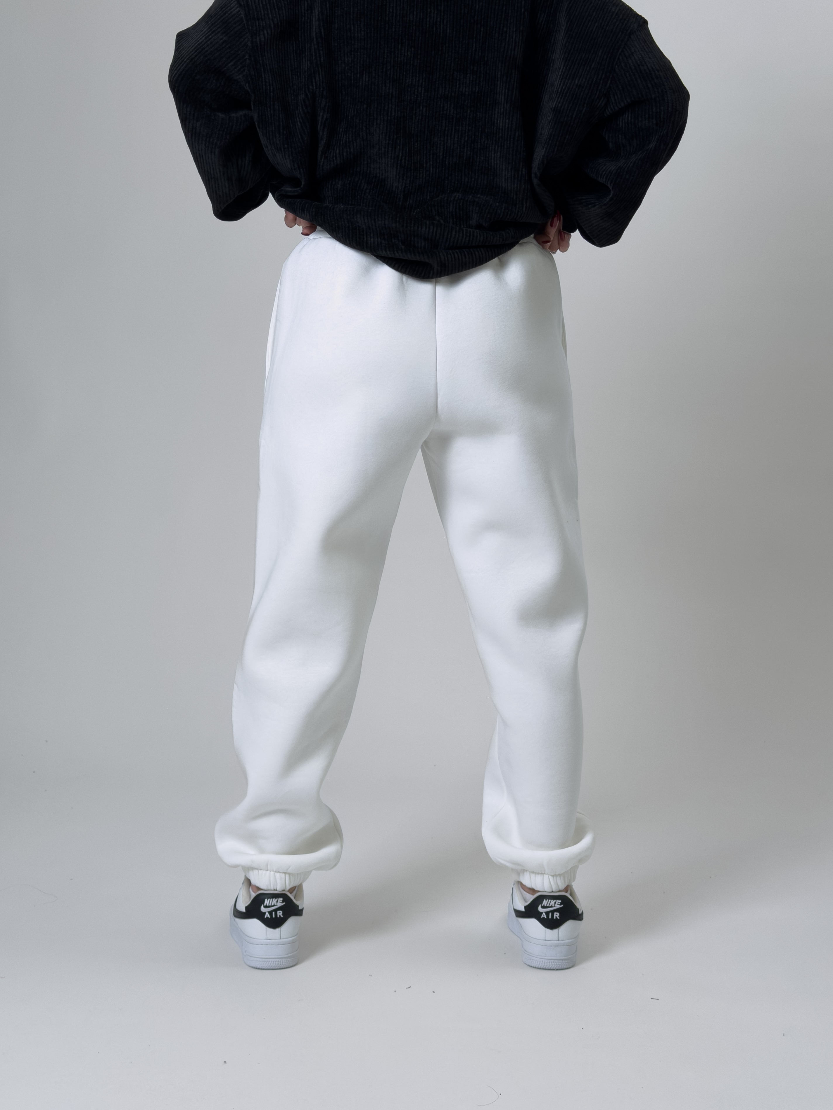 Şardonlu Ekru Kadın Jogger Eşofman COC2538
