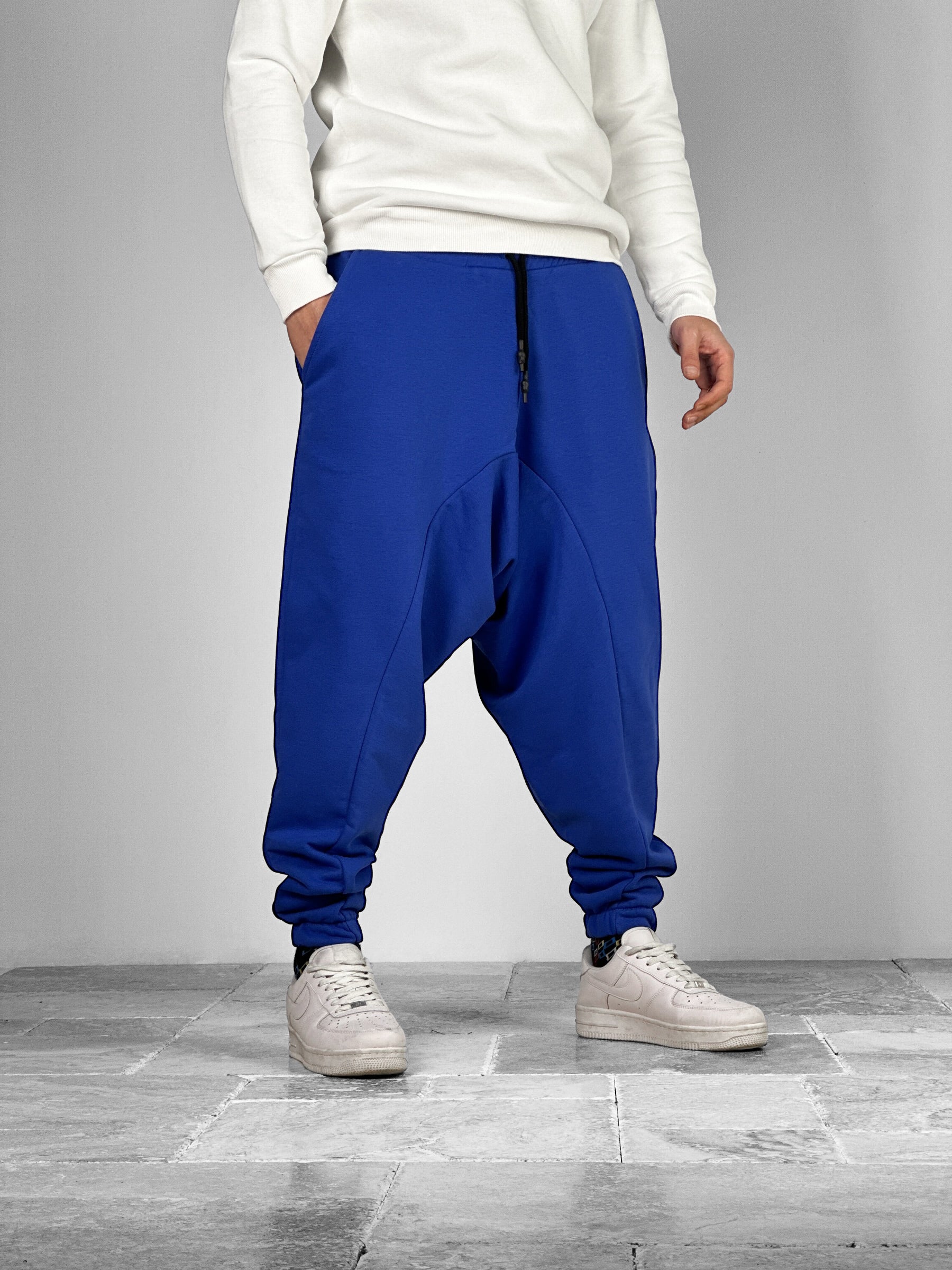 Sax Mavi Spor Şalvar COC3062