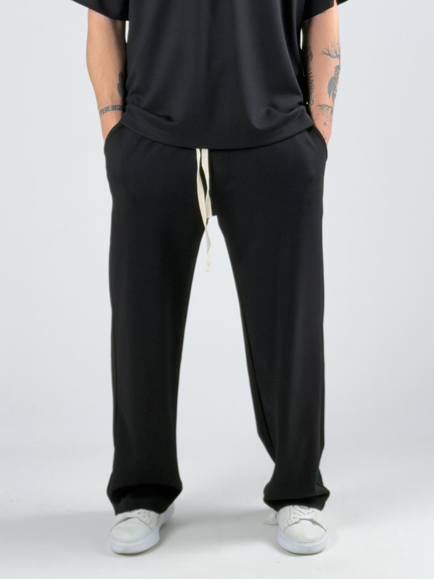 Siyah Erkek Baggy Pantolon COC3020-1