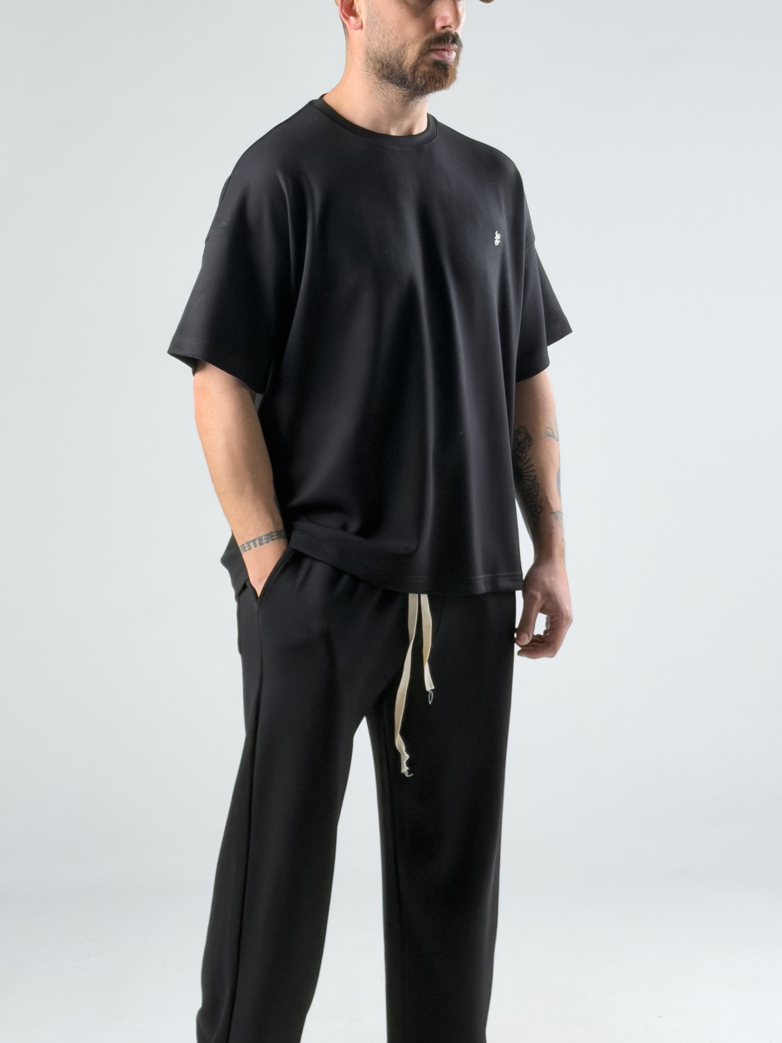 Siyah Erkek Baggy Pantolon COC3020-1