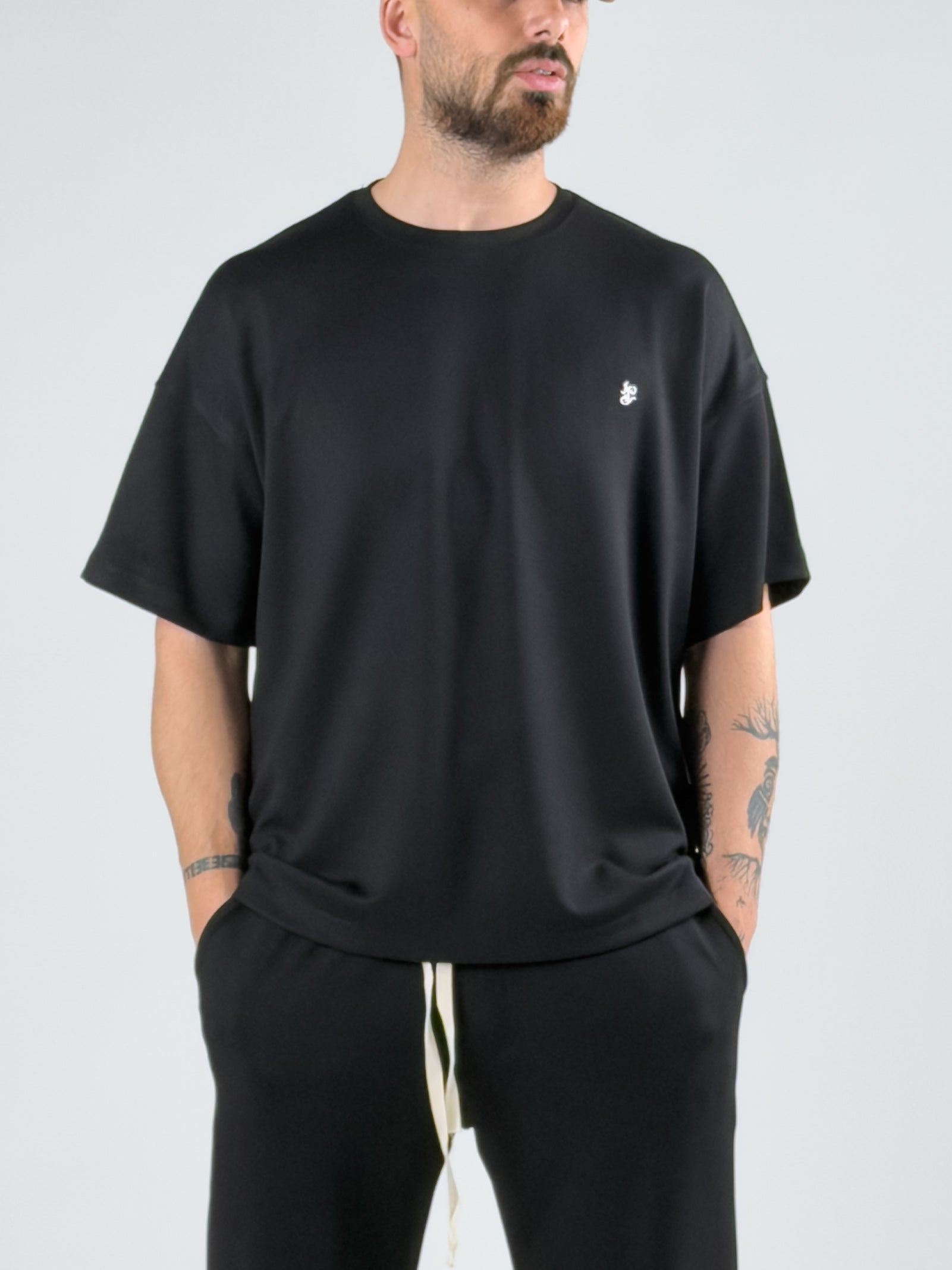 Siyah Erkek T-Shirt COC3020-2